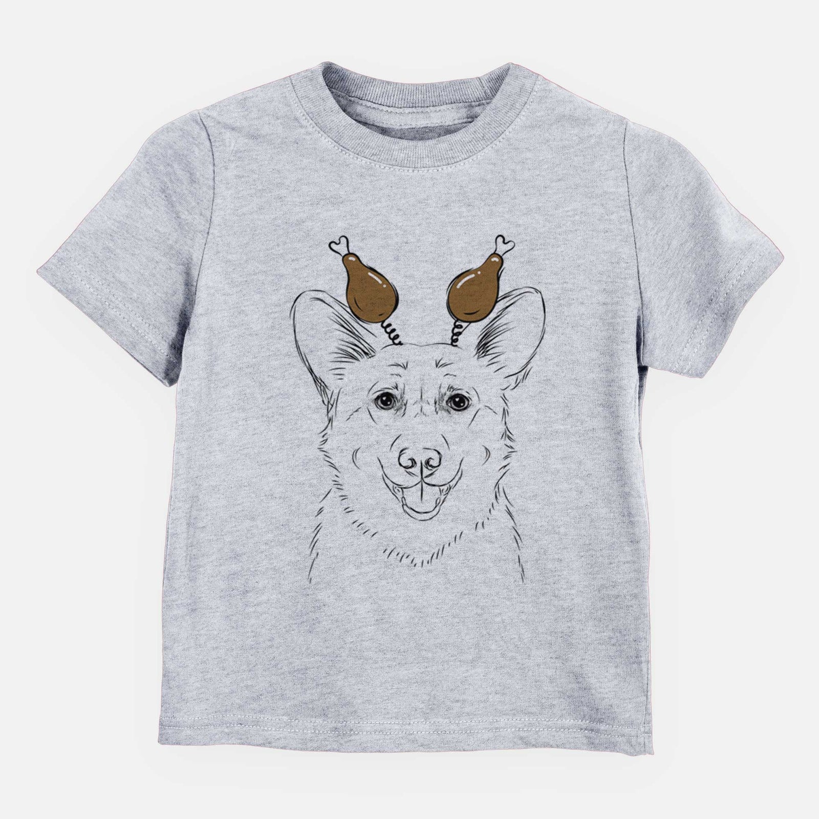 Thanksgiving Ricco the Corgi - Kids/Youth/Toddler Shirt