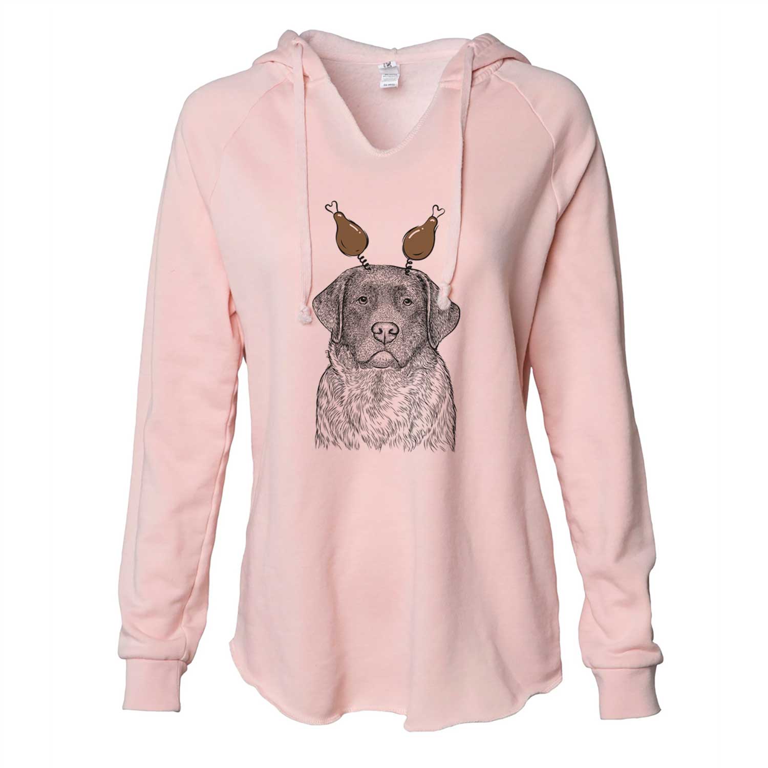 Thanksgiving River the English Labrador Retriever - Cali Wave Hooded Sweatshirt