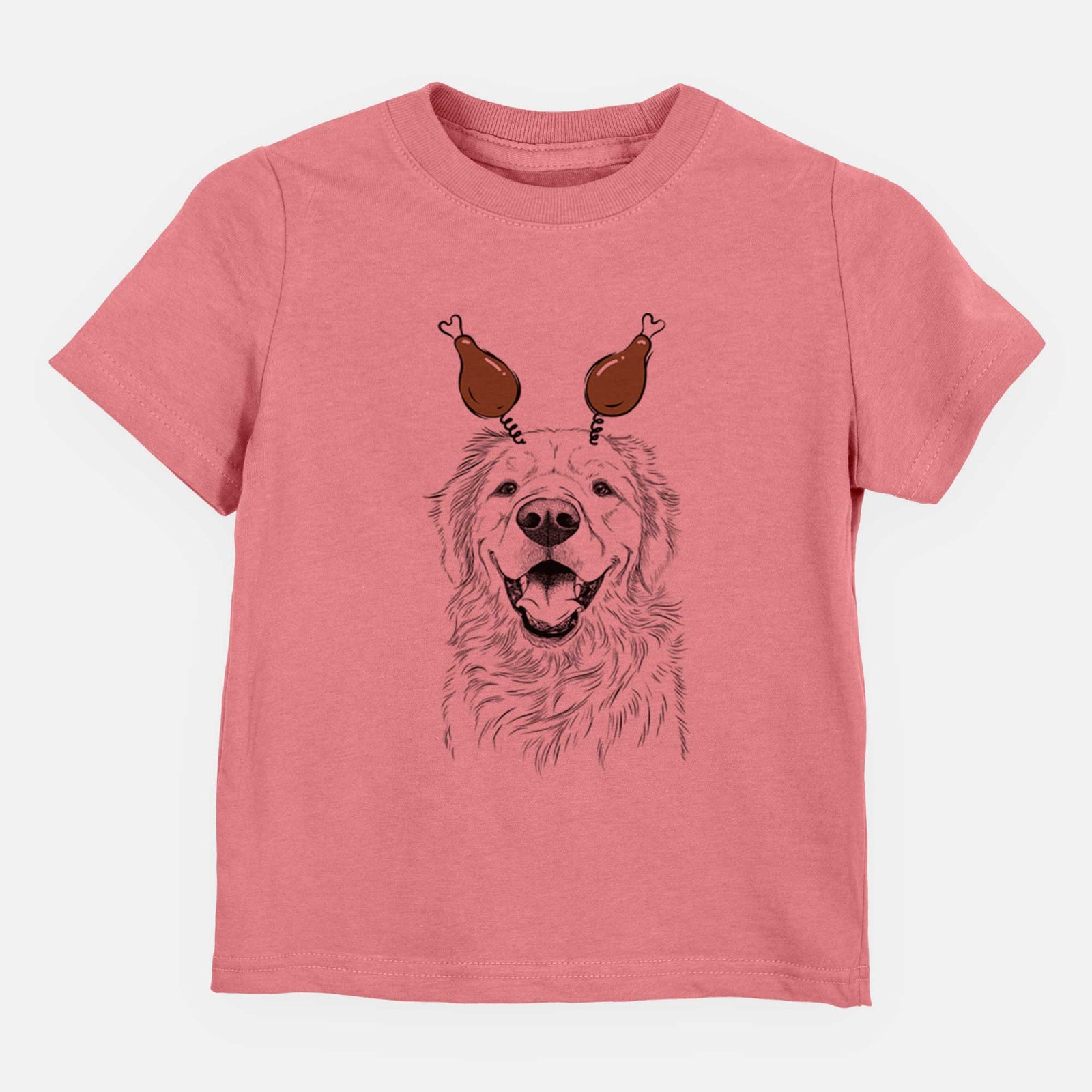 Thanksgiving Roger the Golden Retriever - Kids/Youth/Toddler Shirt
