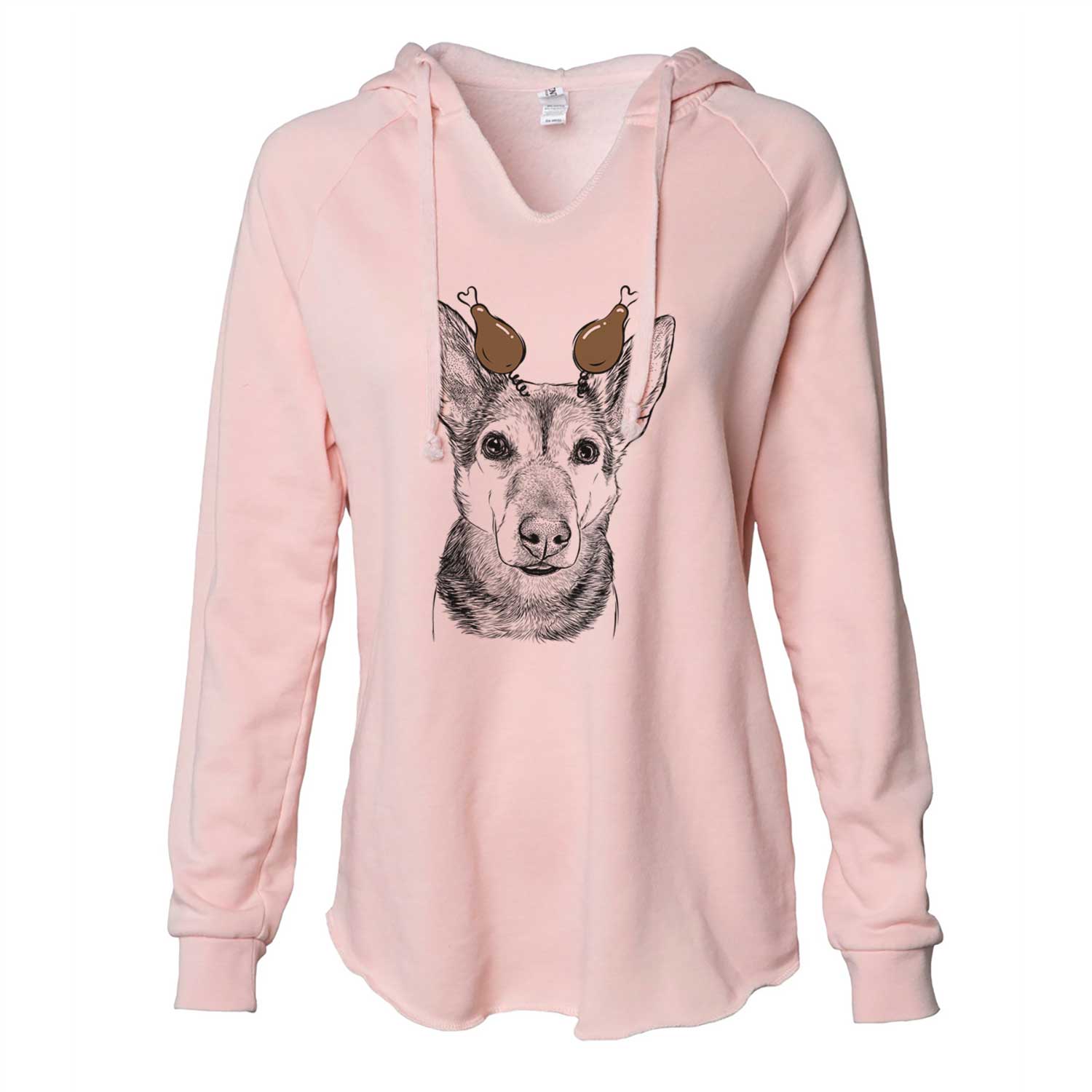 Thanksgiving Sammie the Mixed Breed - Cali Wave Hooded Sweatshirt