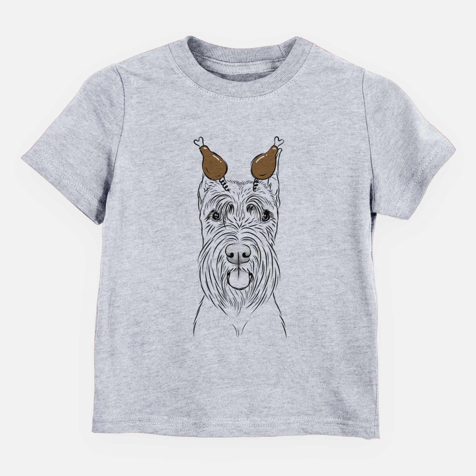Thanksgiving Samuel the Standard Schnauzer - Kids/Youth/Toddler Shirt