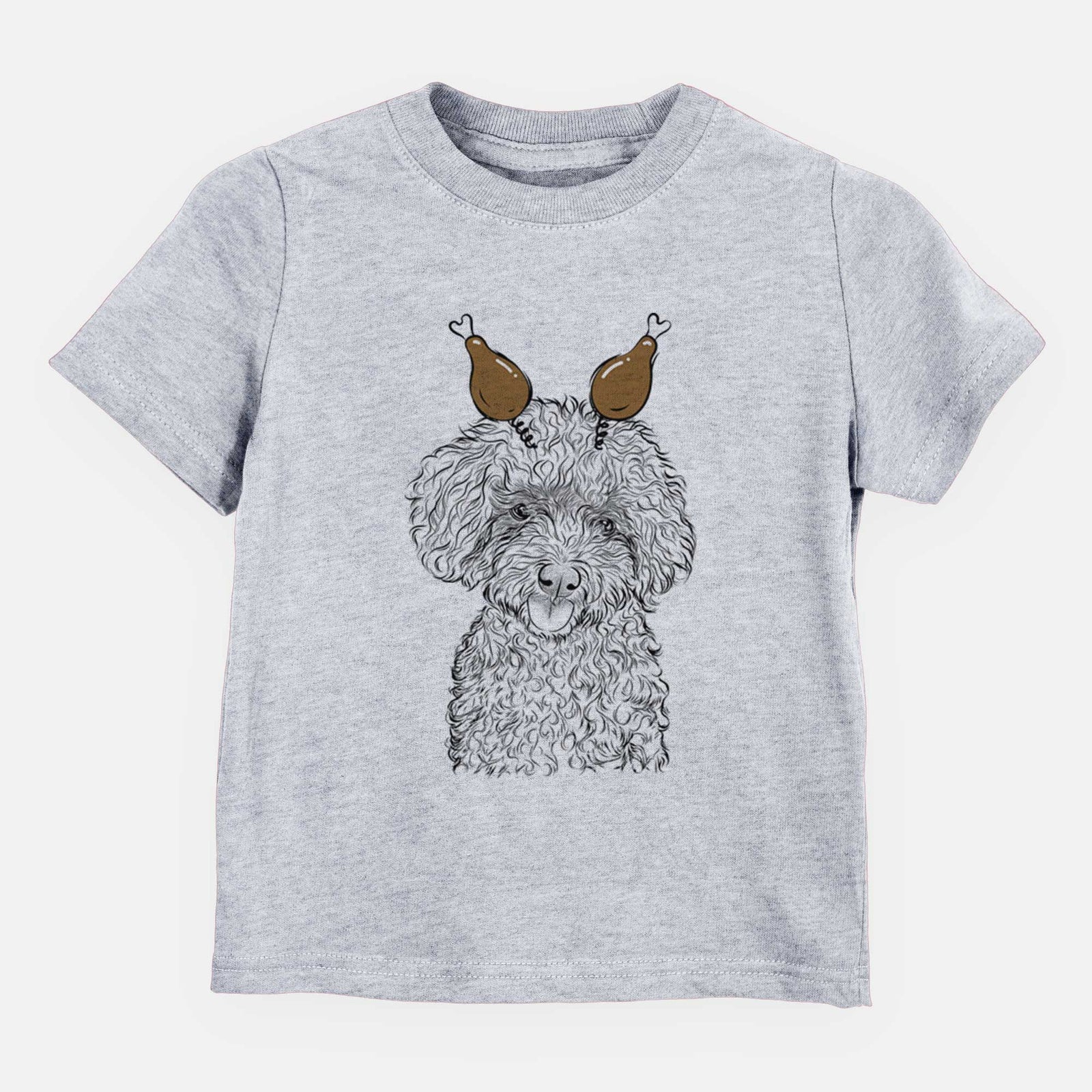 Thanksgiving Satsu the Micro Teacup Poodle - Kids/Youth/Toddler Shirt