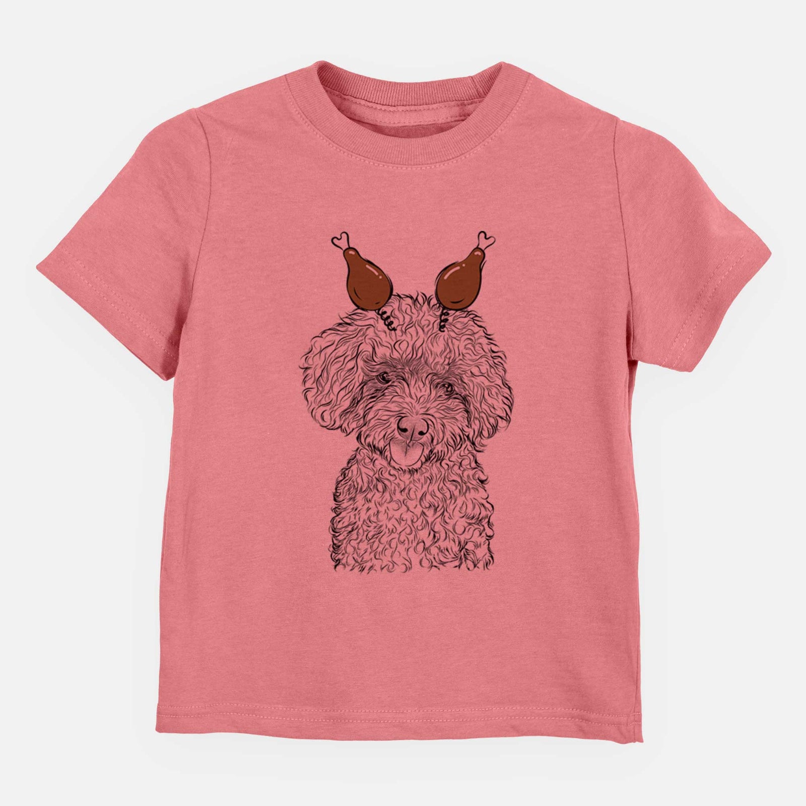 Thanksgiving Satsu the Micro Teacup Poodle - Kids/Youth/Toddler Shirt