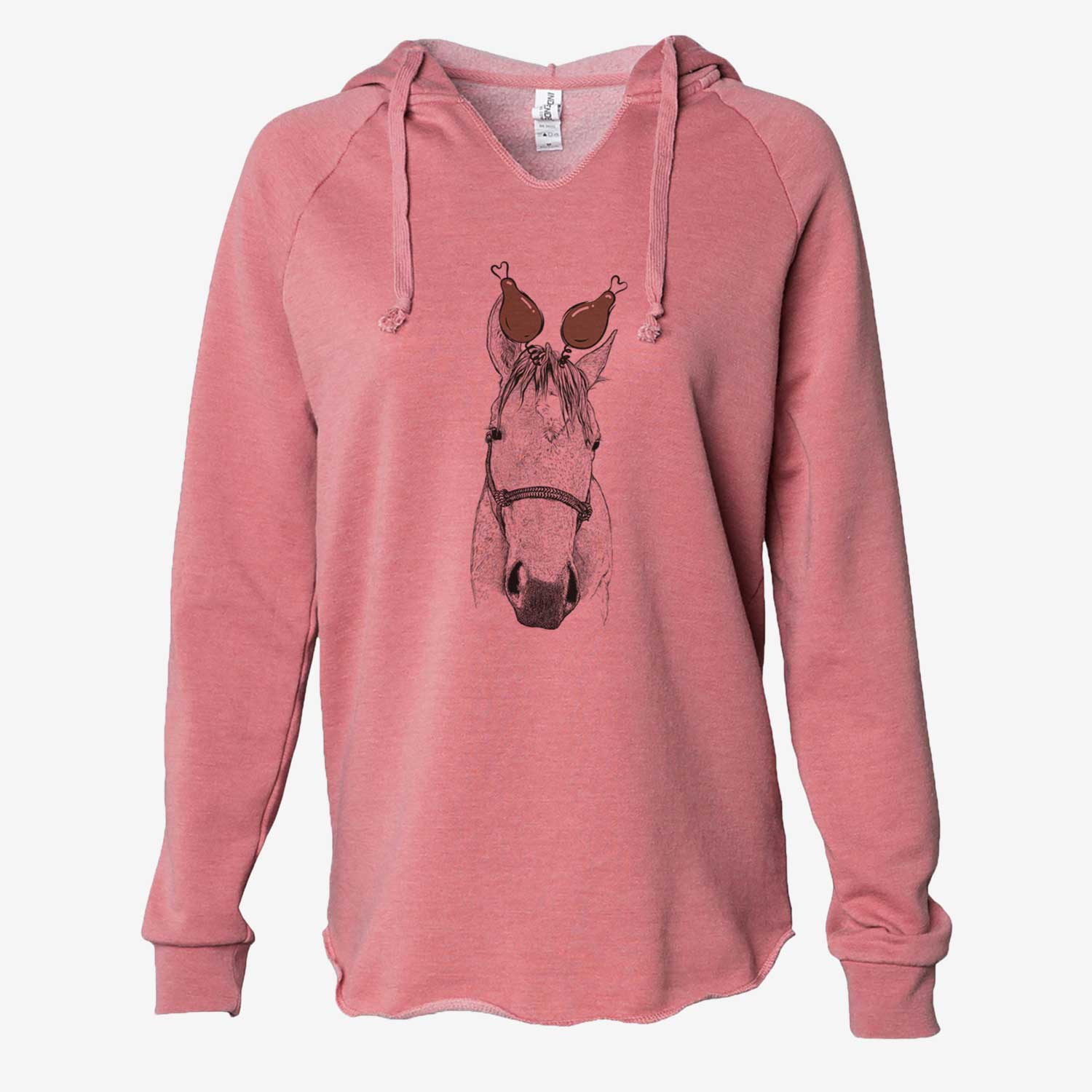Thanksgiving SeaBee the Quarter Horse - Cali Wave Hooded Sweatshirt