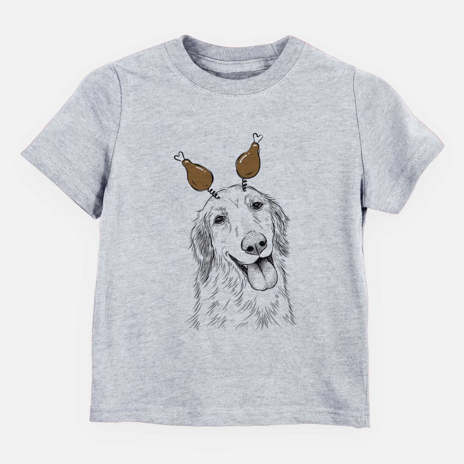 Thanksgiving Shelby the Golden Retriever - Kids/Youth/Toddler Shirt