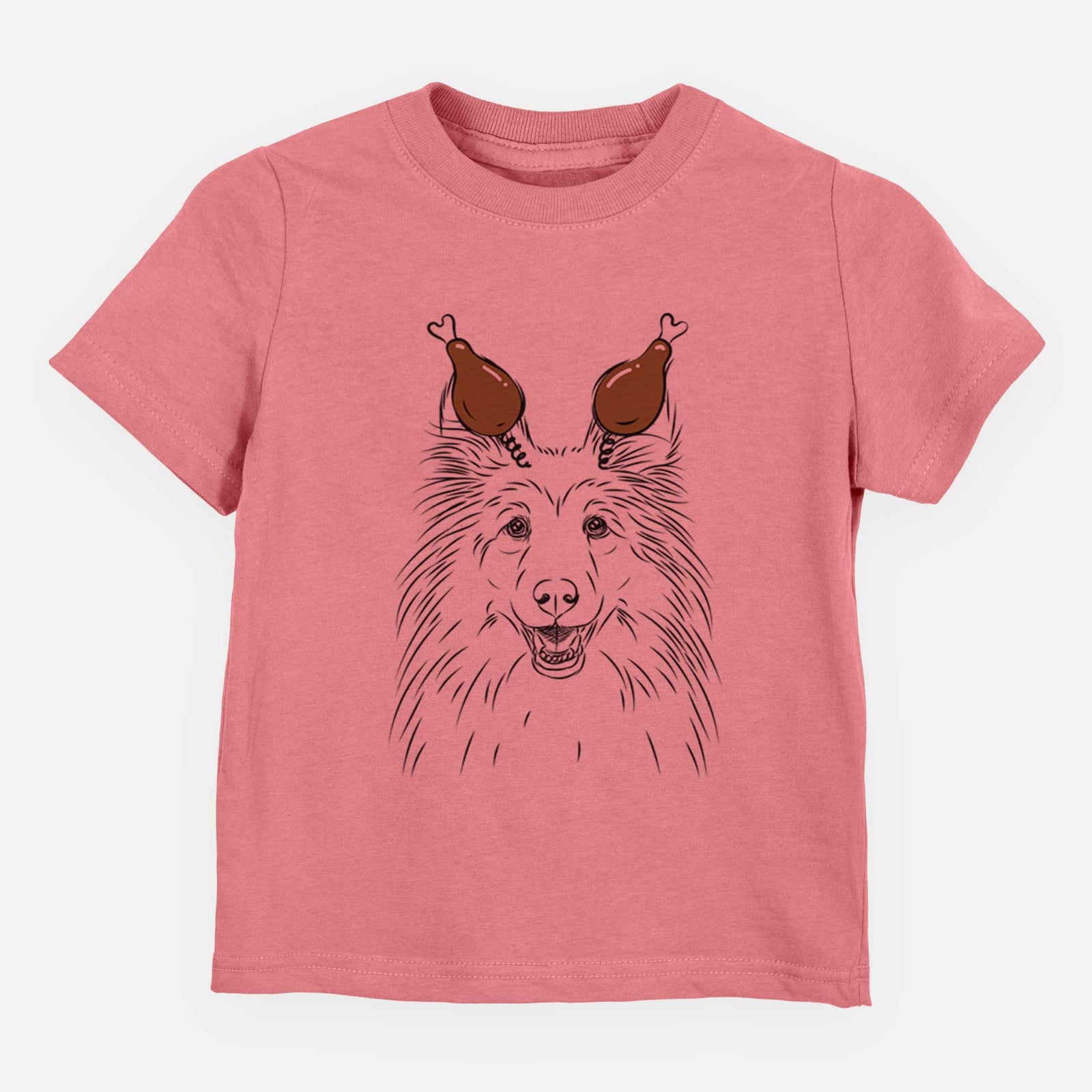 Thanksgiving Sheldon the Shetland Sheepdog - Kids/Youth/Toddler Shirt