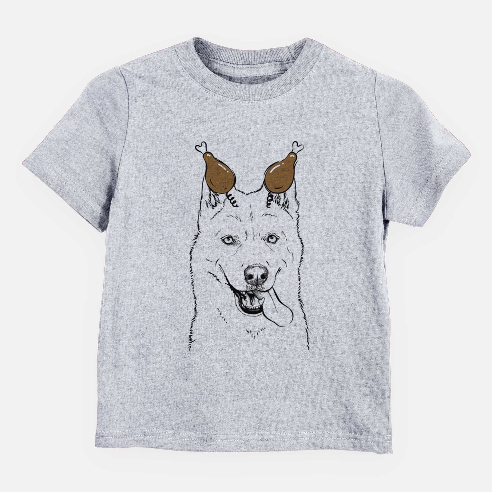 Thanksgiving Sinatra the Siberian Husky - Kids/Youth/Toddler Shirt