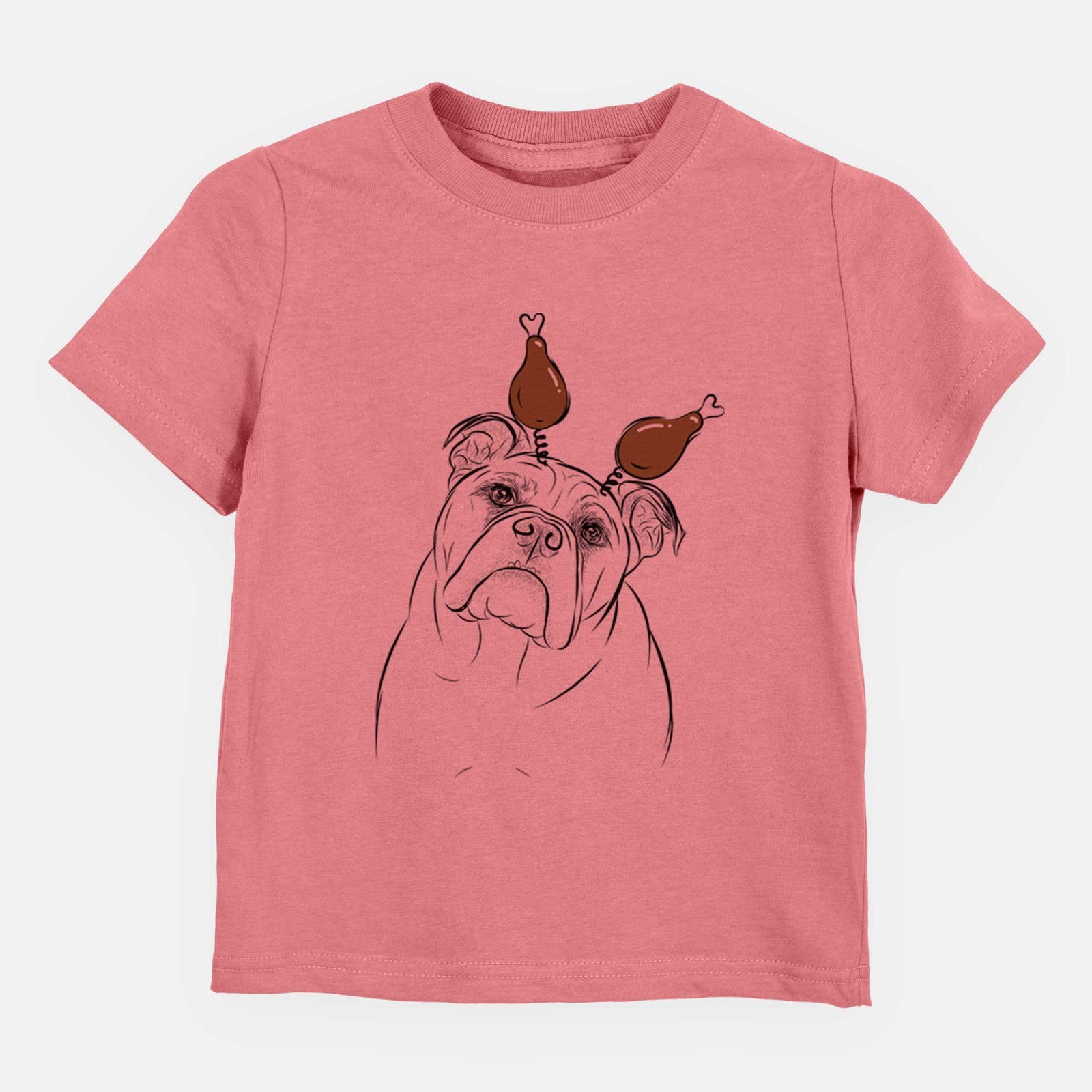 Thanksgiving Sir Louis the English Bulldog - Kids/Youth/Toddler Shirt