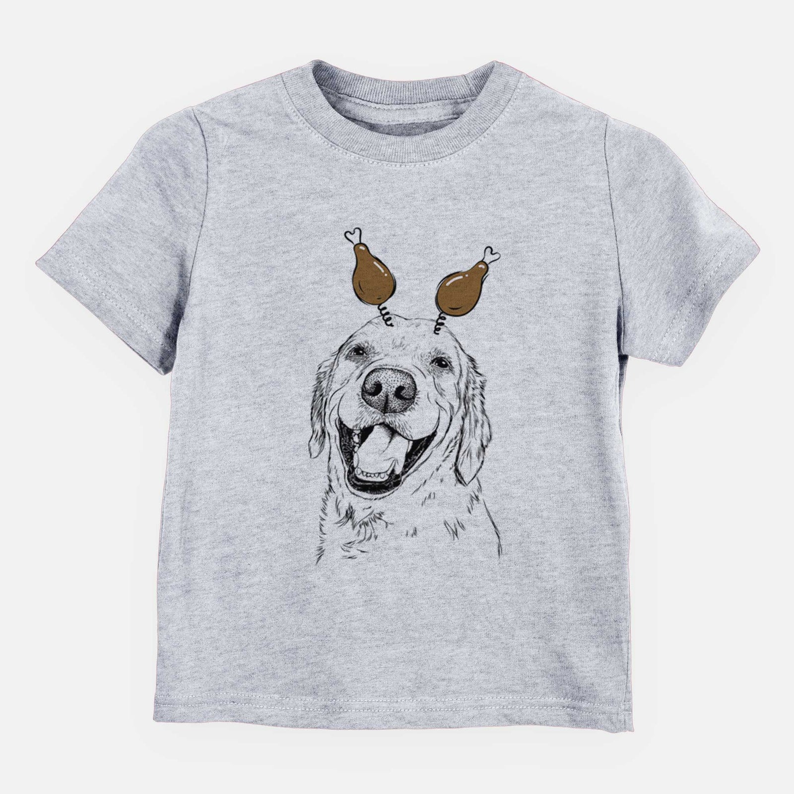 Thanksgiving Spanky the Golden Retriever - Kids/Youth/Toddler Shirt
