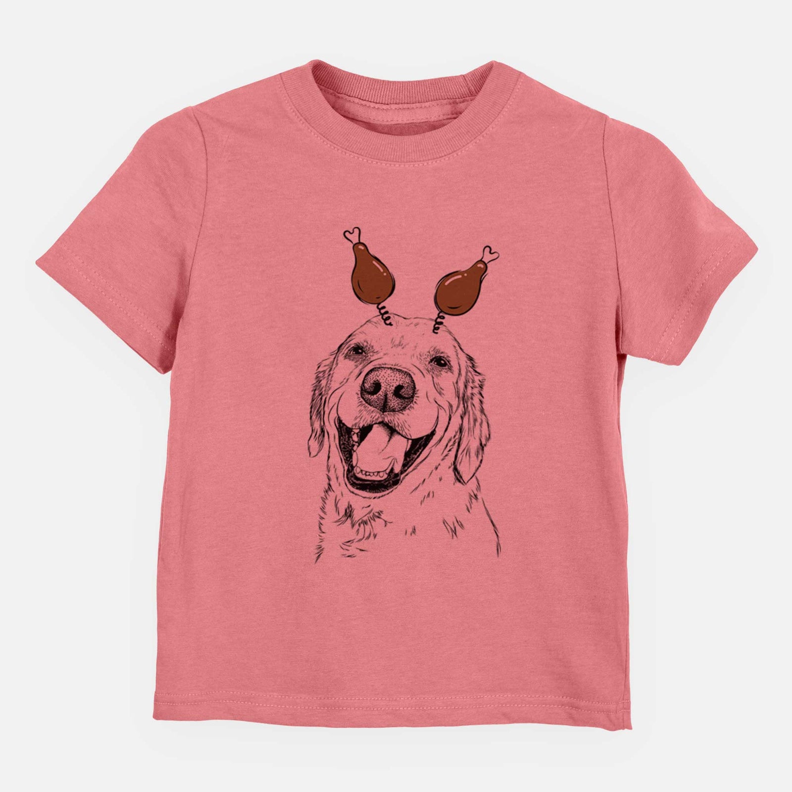 Thanksgiving Spanky the Golden Retriever - Kids/Youth/Toddler Shirt
