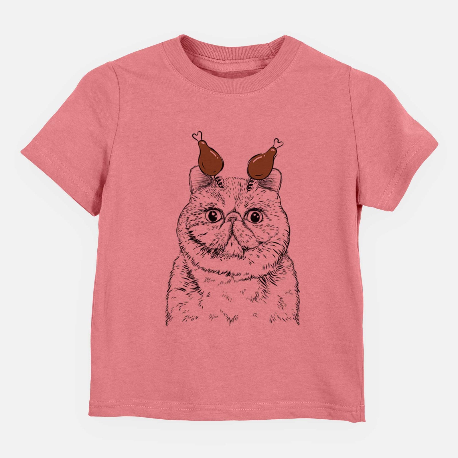 Thanksgiving Squish the Exotic Shorthair Cat - Kids/Youth/Toddler Shirt