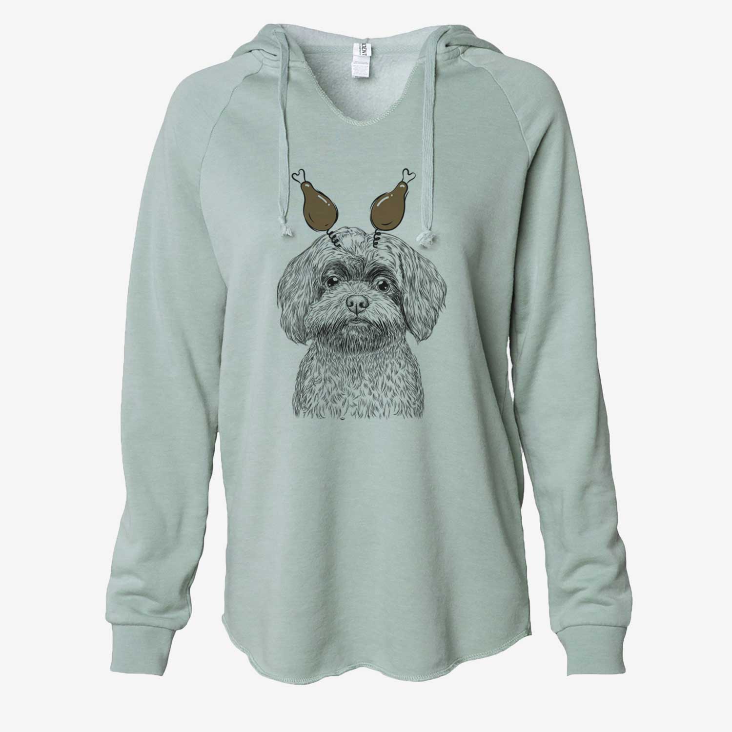 Thanksgiving Stella the Shih Tzu Mix - Cali Wave Hooded Sweatshirt