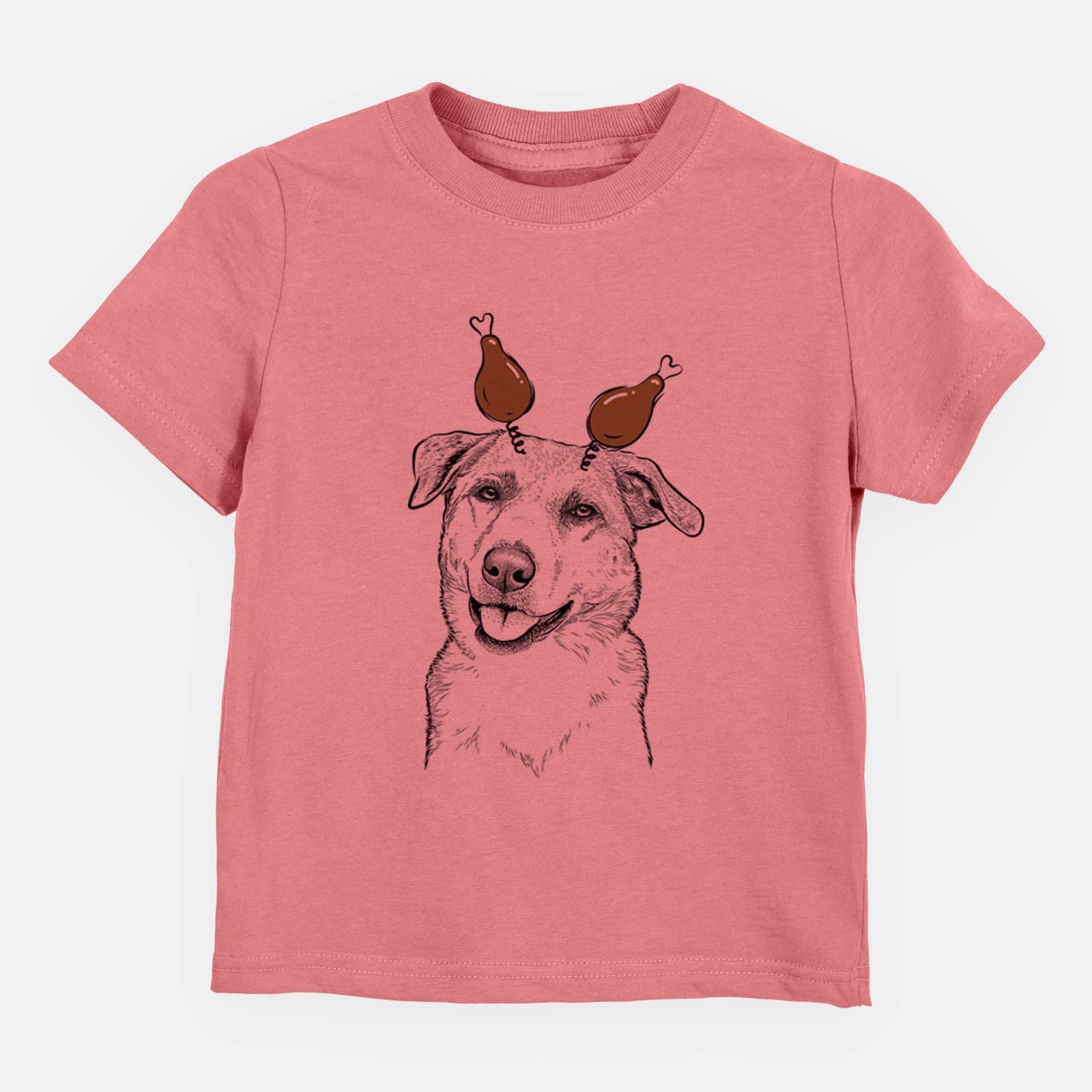 Thanksgiving Sydney the Great Pyrenees Australian Shepherd Mix - Kids/Youth/Toddler Shirt