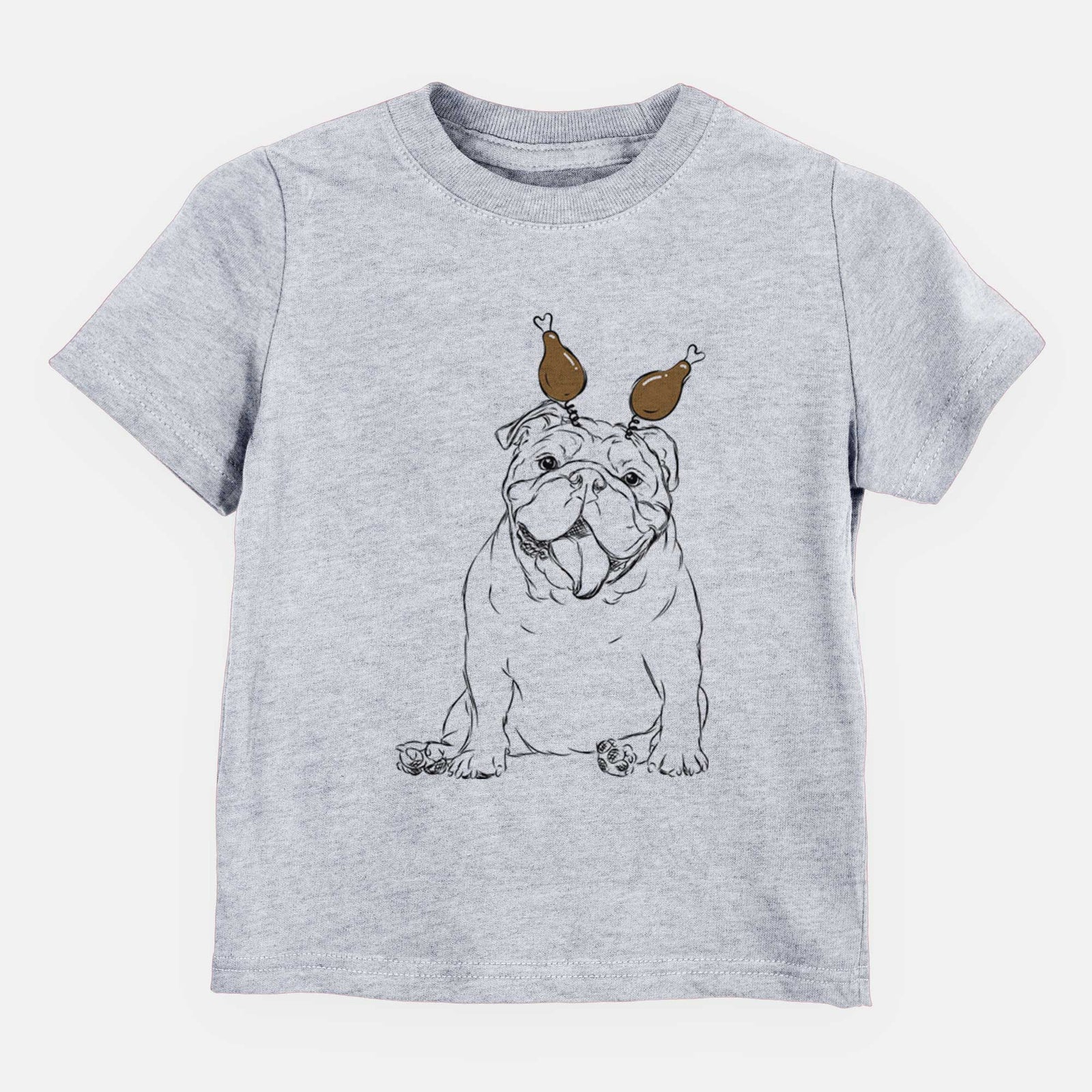 Thanksgiving Tank the English Bulldog - Kids/Youth/Toddler Shirt