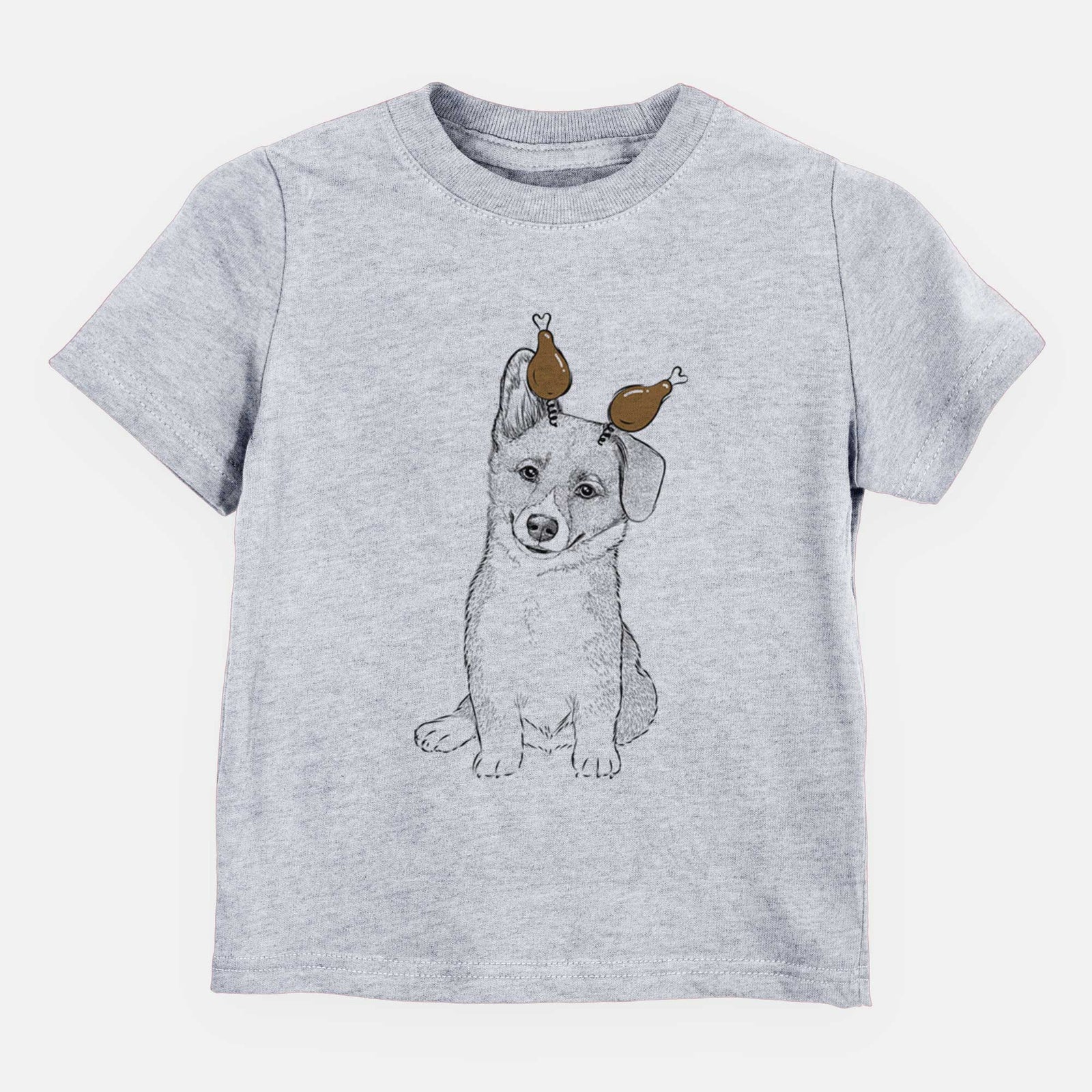 Thanksgiving Toby the Corgi Puppy - Kids/Youth/Toddler Shirt