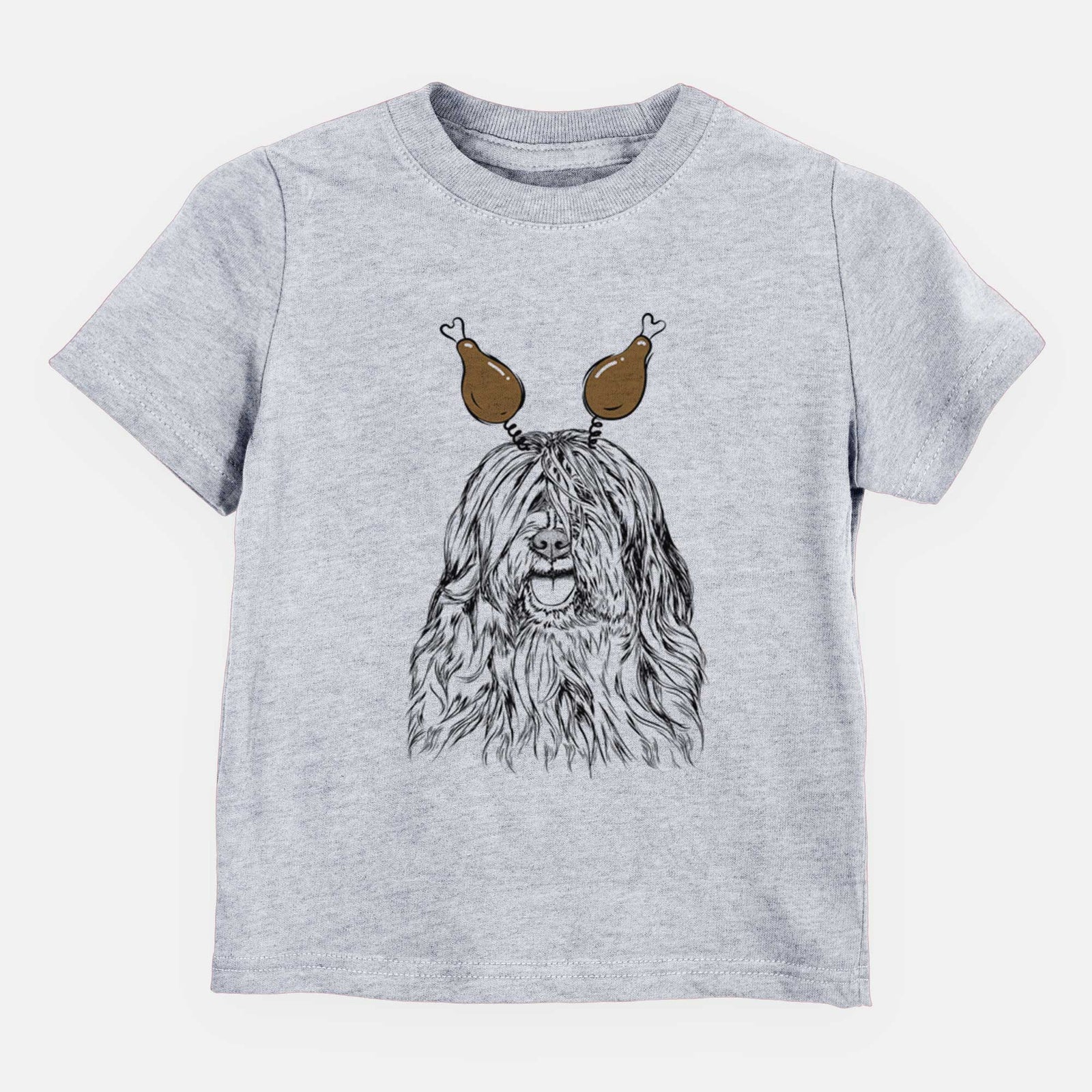 Thanksgiving Trinket the Tibetan Terrier - Kids/Youth/Toddler Shirt