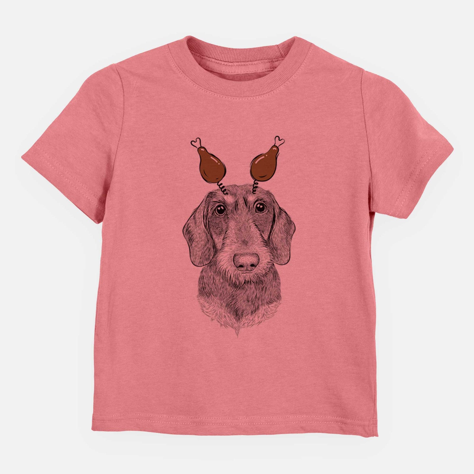 Thanksgiving Truman the Wirehaired Dachshund - Kids/Youth/Toddler Shirt