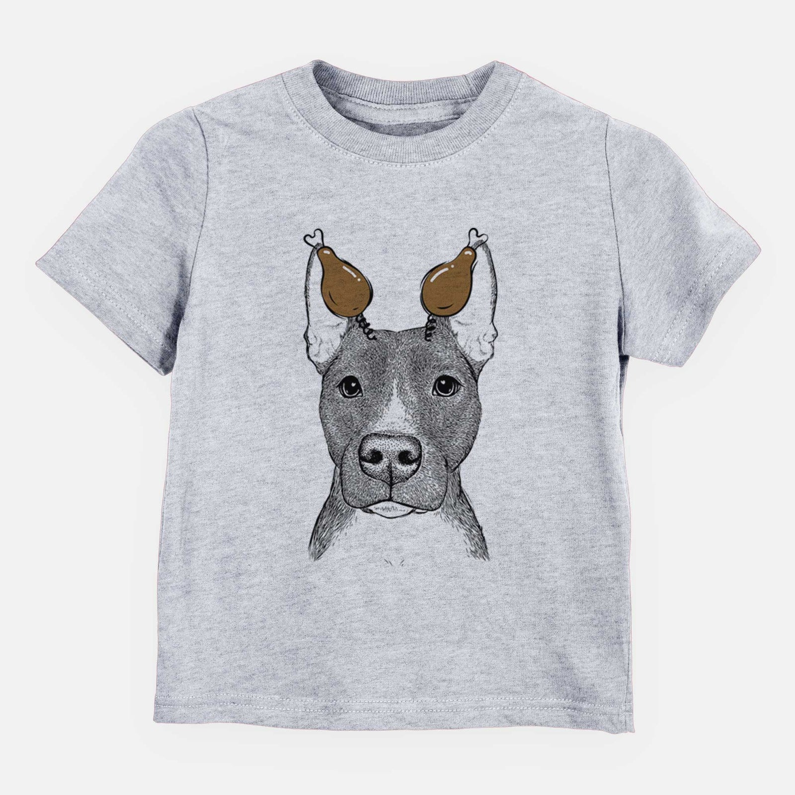 Thanksgiving Violet the Pitbull - Kids/Youth/Toddler Shirt