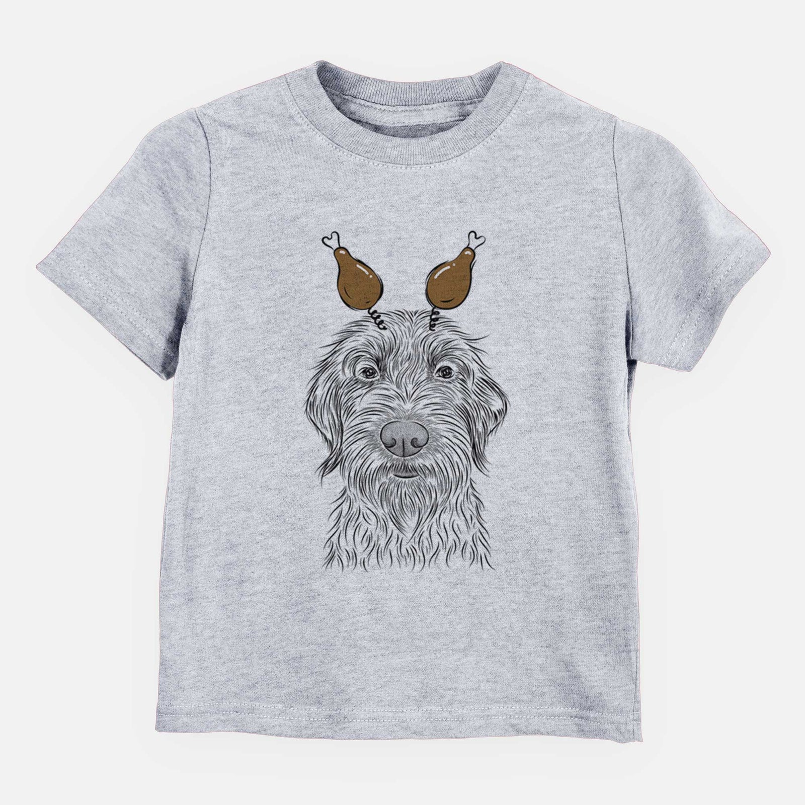Thanksgiving Wilkins the Wirehaired Pointing Griffon - Kids/Youth/Toddler Shirt
