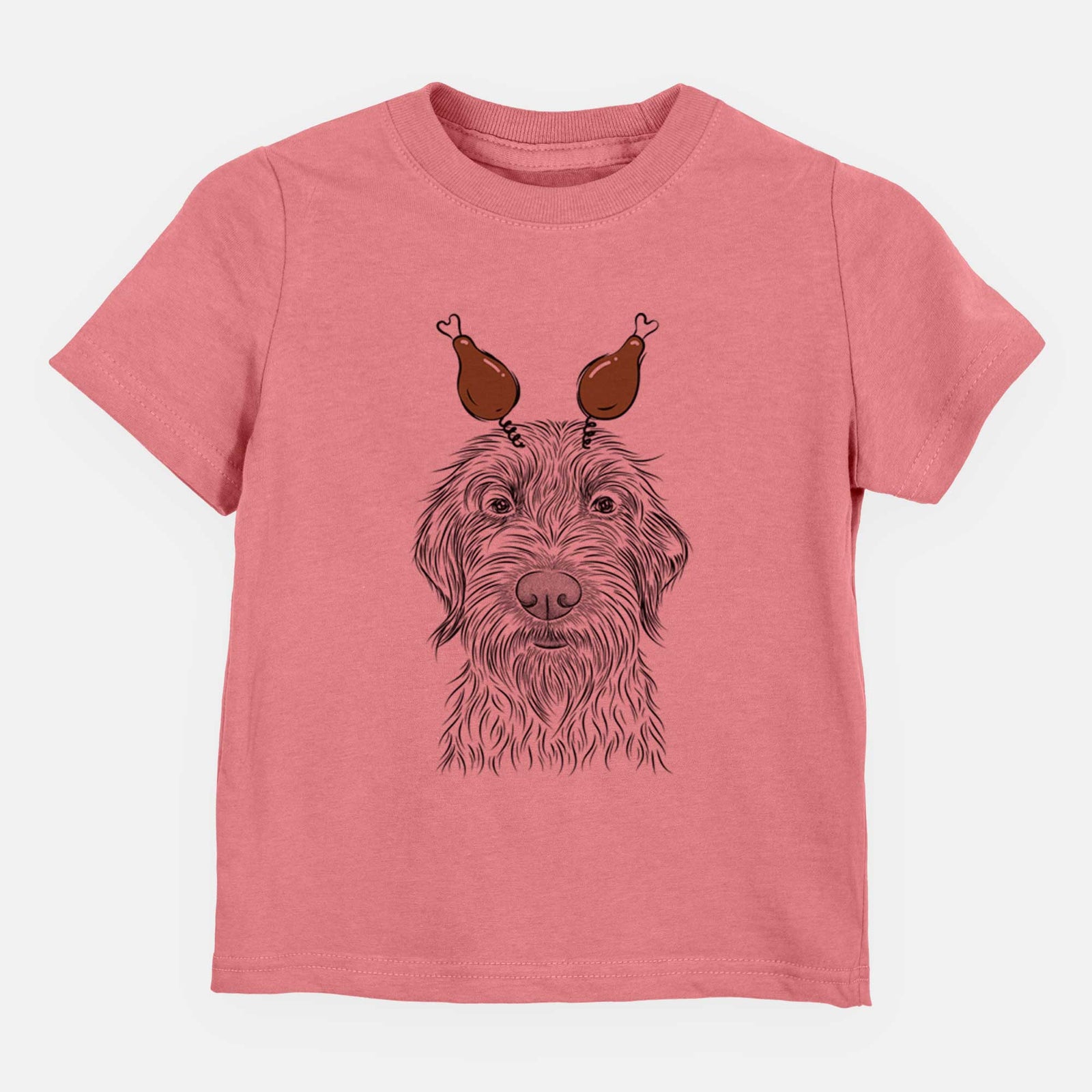 Thanksgiving Wilkins the Wirehaired Pointing Griffon - Kids/Youth/Toddler Shirt