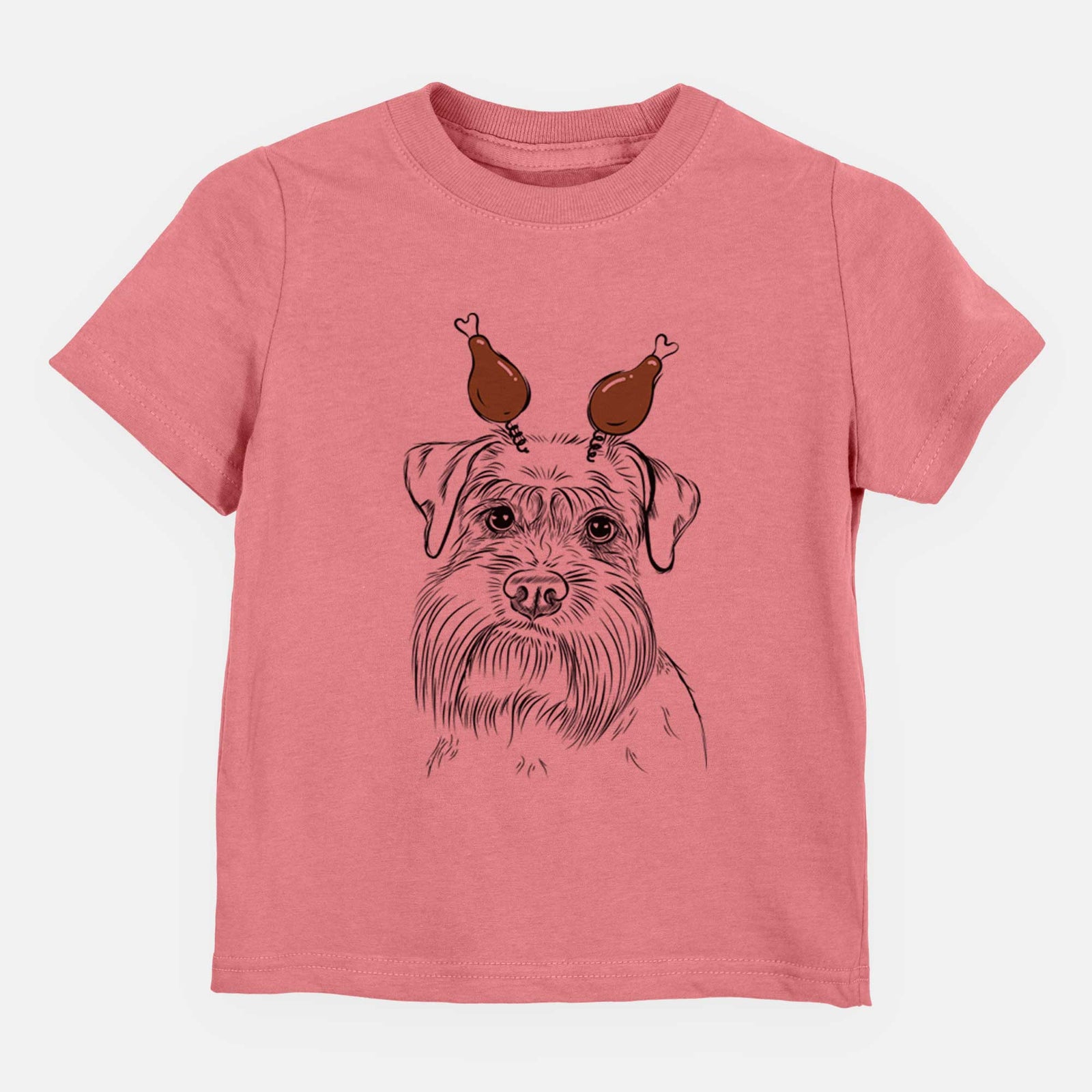 Thanksgiving Wrigley the Schnauzer - Kids/Youth/Toddler Shirt