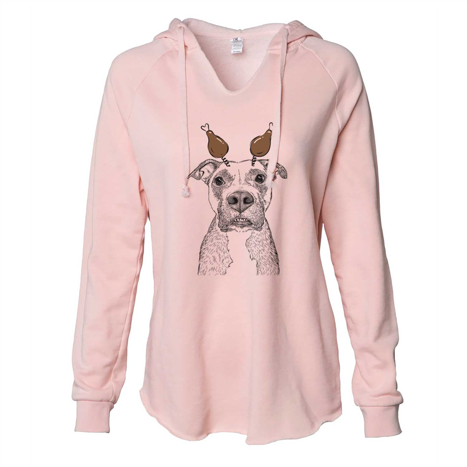 Thanksgiving Xena the Mixed Breed - Cali Wave Hooded Sweatshirt