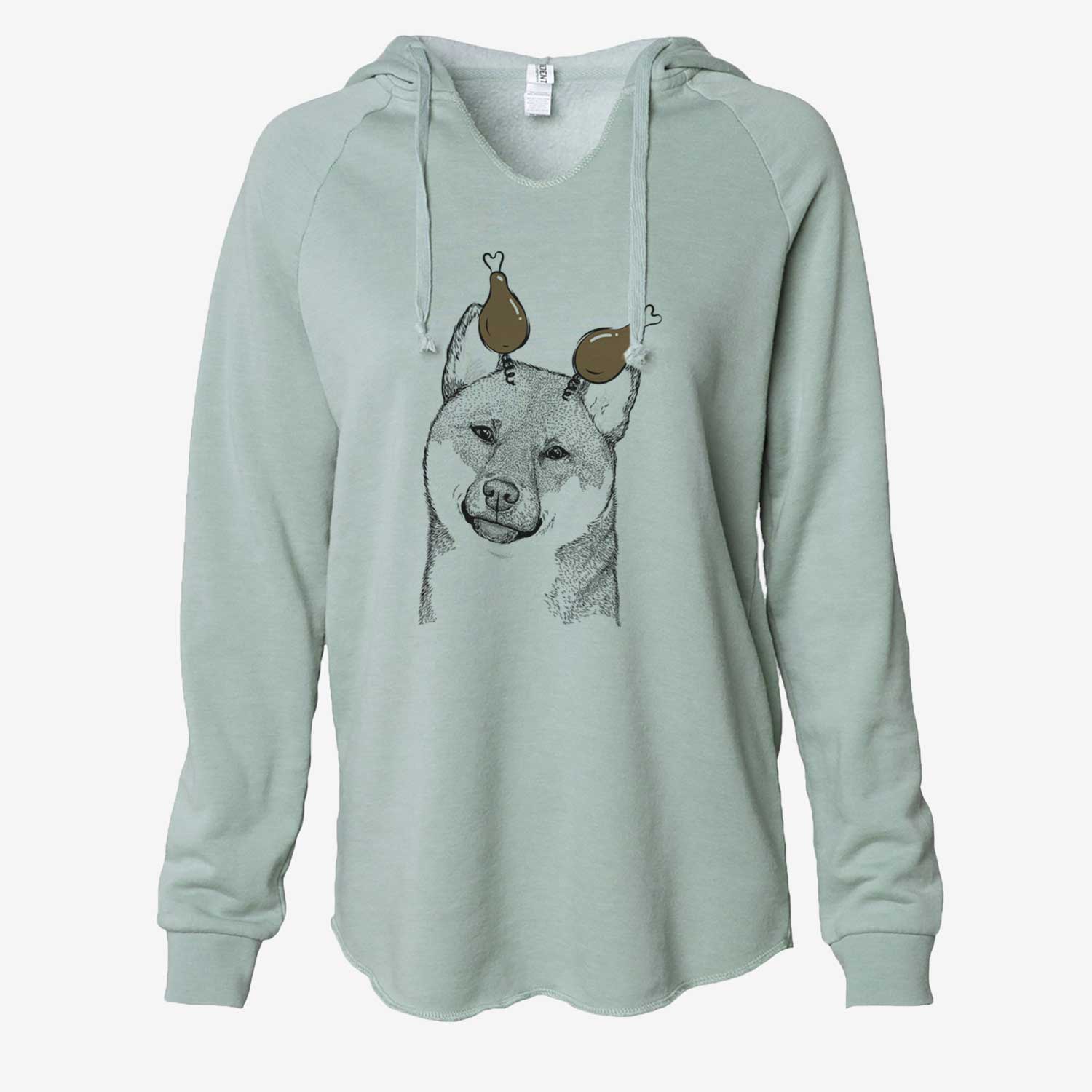 Thanksgiving Yakuza the Shiba Inu - Cali Wave Hooded Sweatshirt