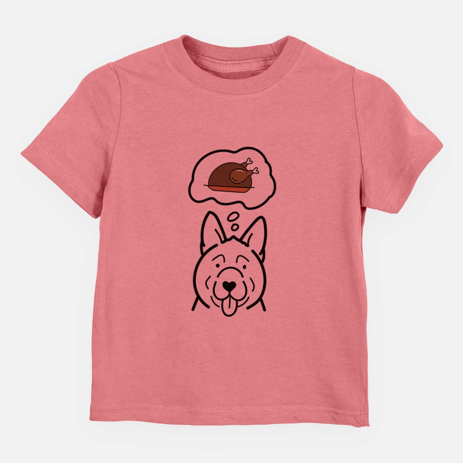 Turkey Thoughts Akita - Kids/Youth/Toddler Shirt