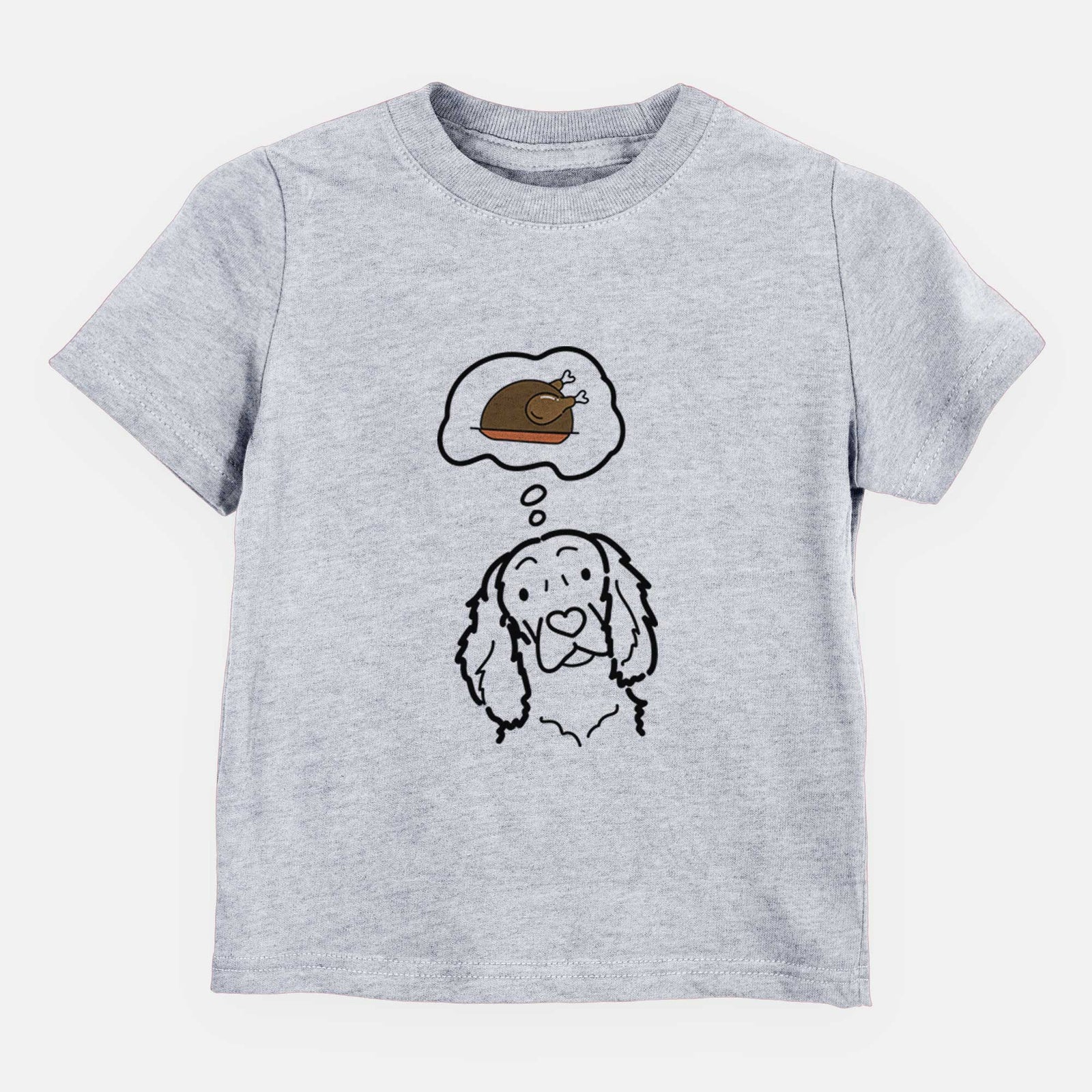 Turkey Thoughts Boykin Spaniel - Kids/Youth/Toddler Shirt