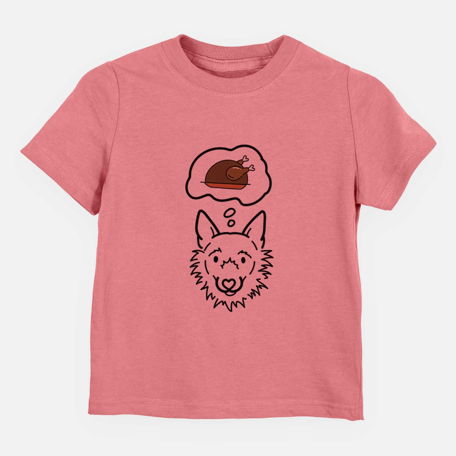 Turkey Thoughts Super Mutt - Chewy - Kids/Youth/Toddler Shirt