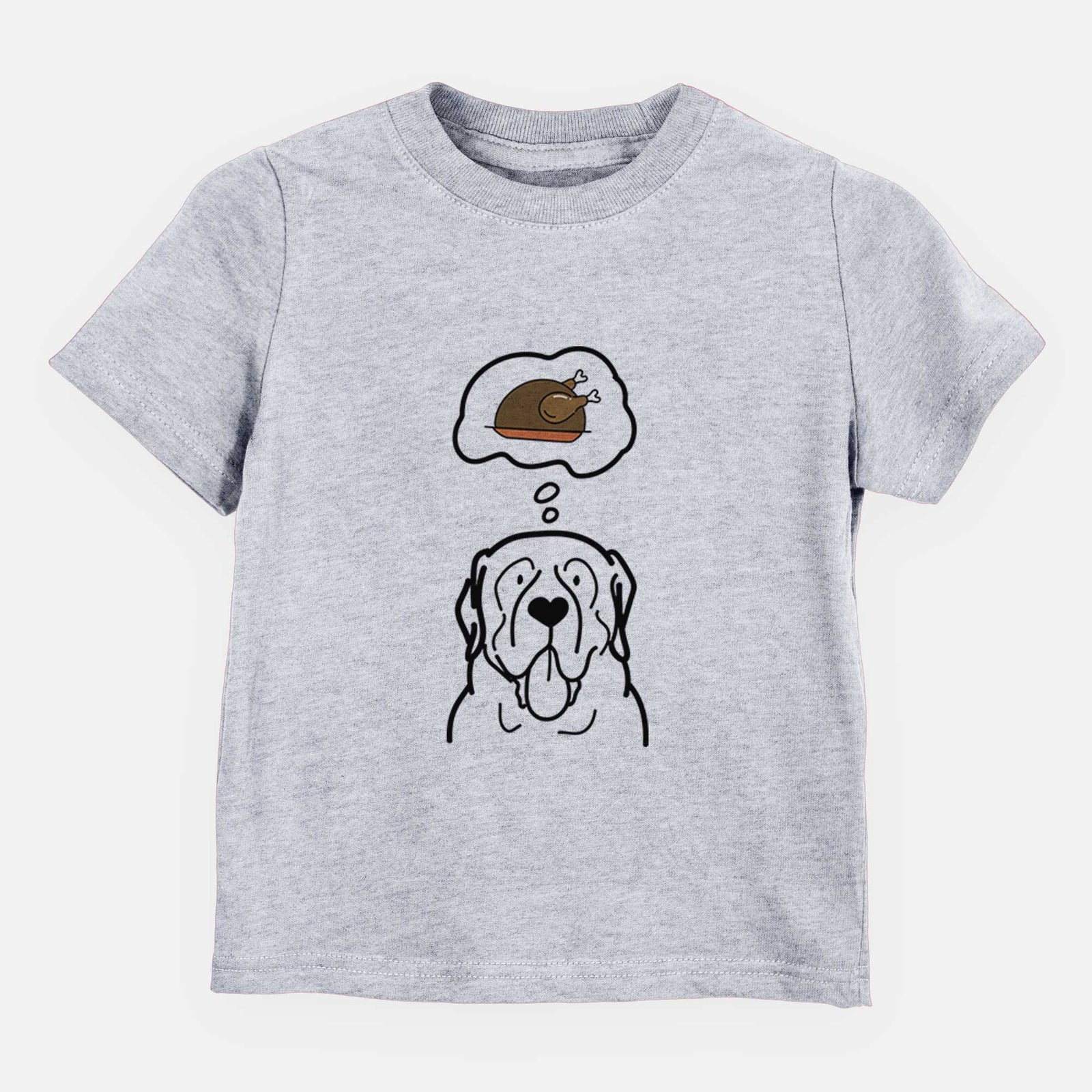 Turkey Thoughts English Mastiff - Kids/Youth/Toddler Shirt