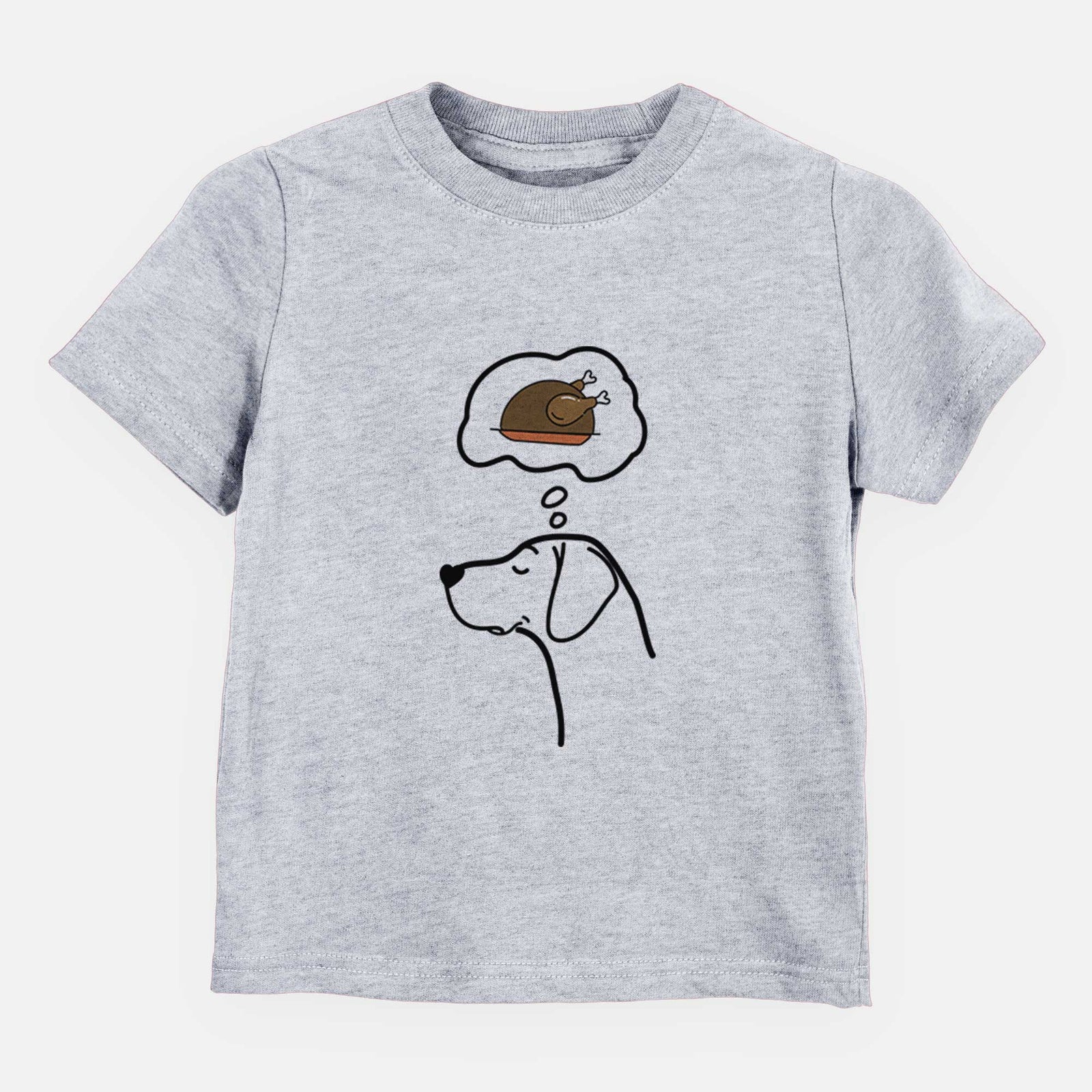 Turkey Thoughts German Shorthaired Pointer - Kids/Youth/Toddler Shirt