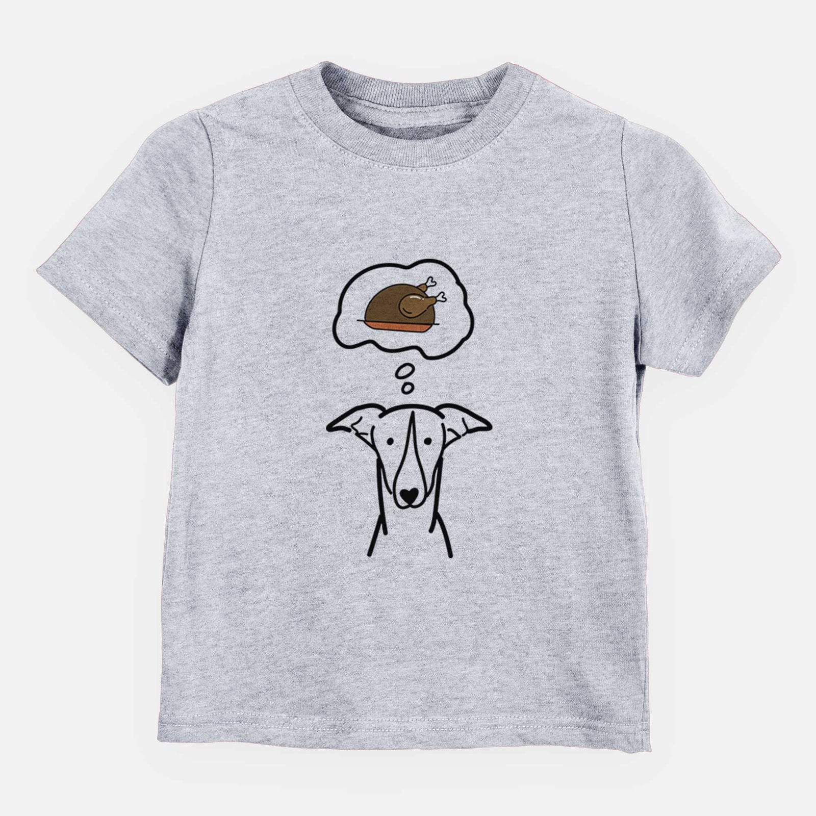 Turkey Thoughts Greyhound - Kids/Youth/Toddler Shirt