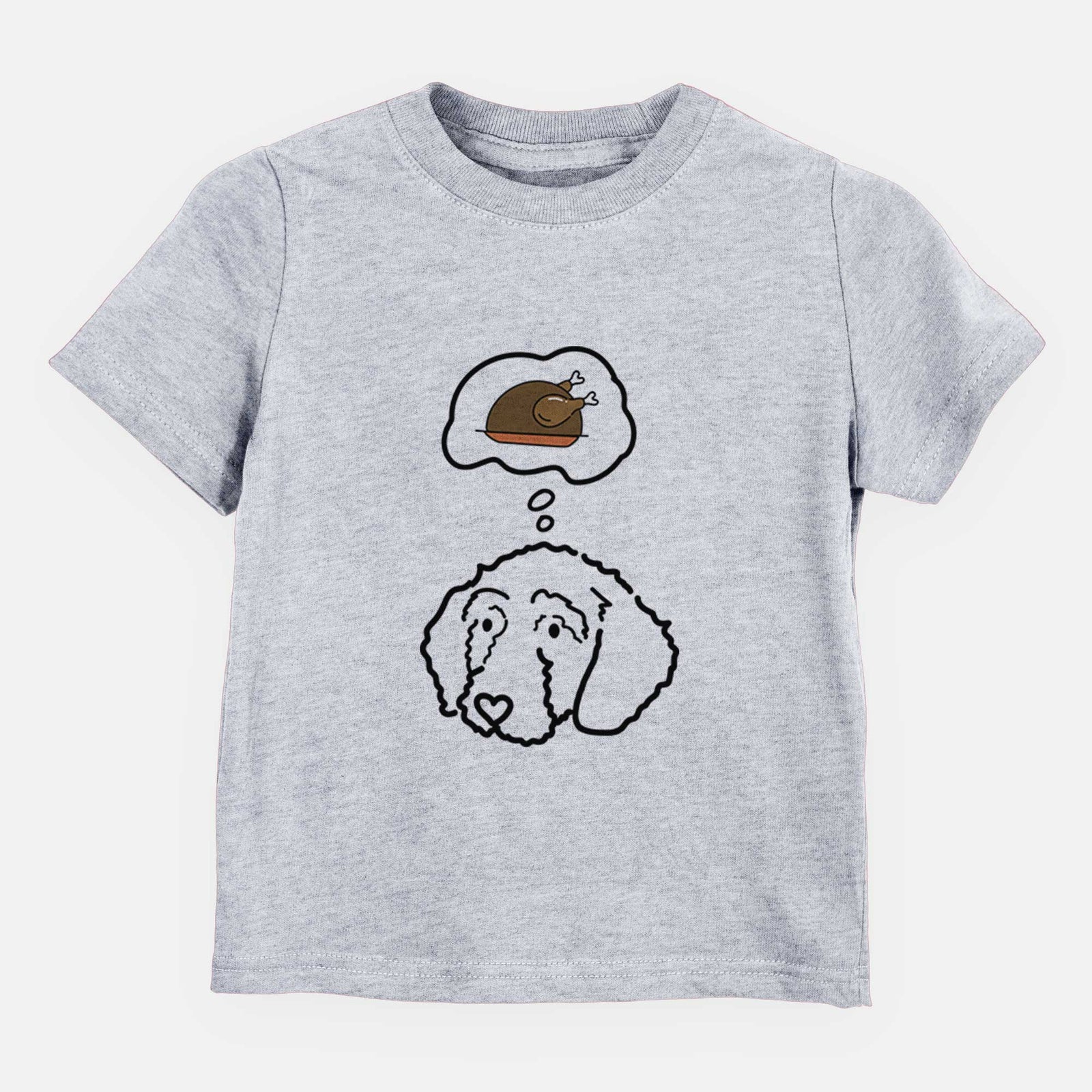 Turkey Thoughts Goldendoodle - Hanna - Kids/Youth/Toddler Shirt