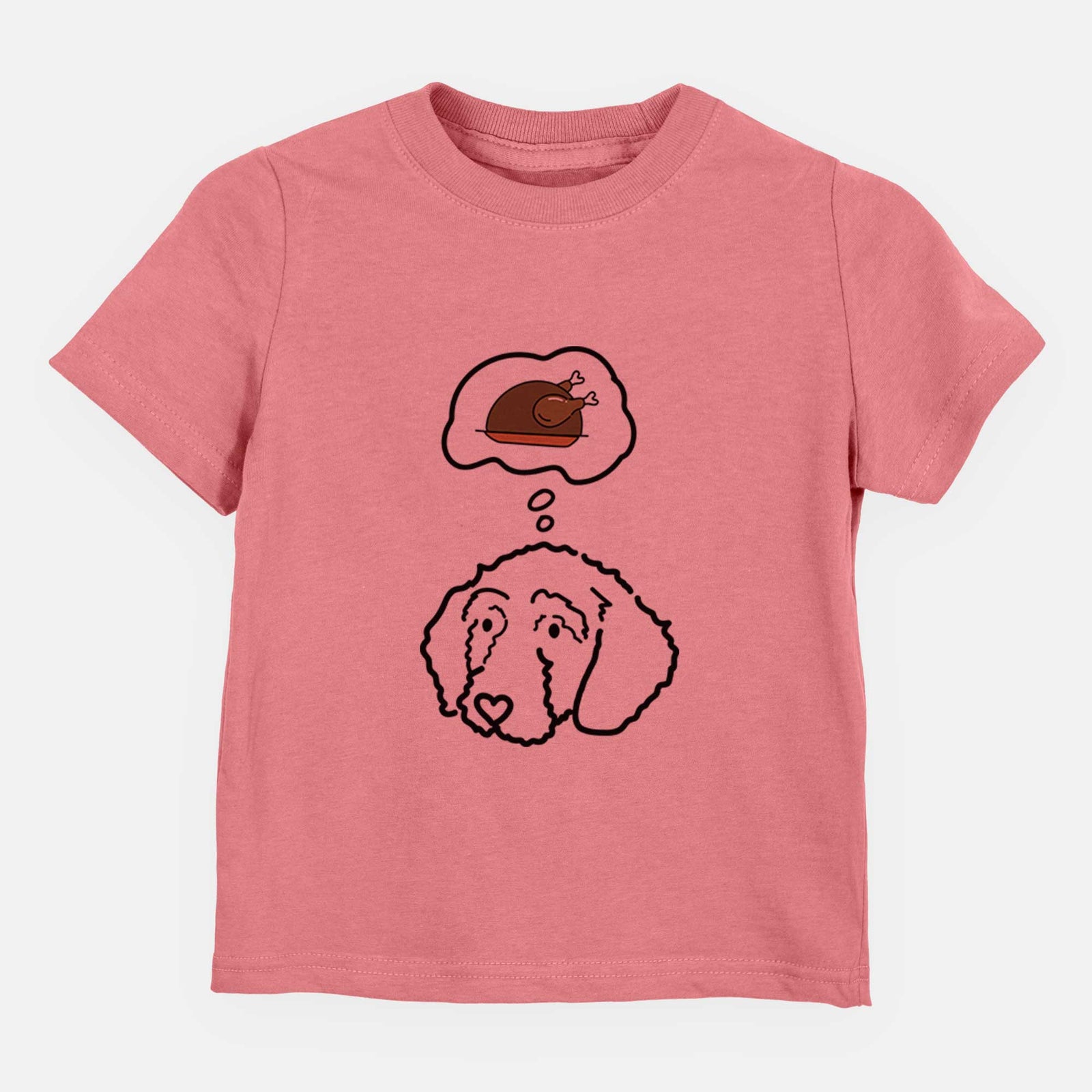 Turkey Thoughts Goldendoodle - Hanna - Kids/Youth/Toddler Shirt