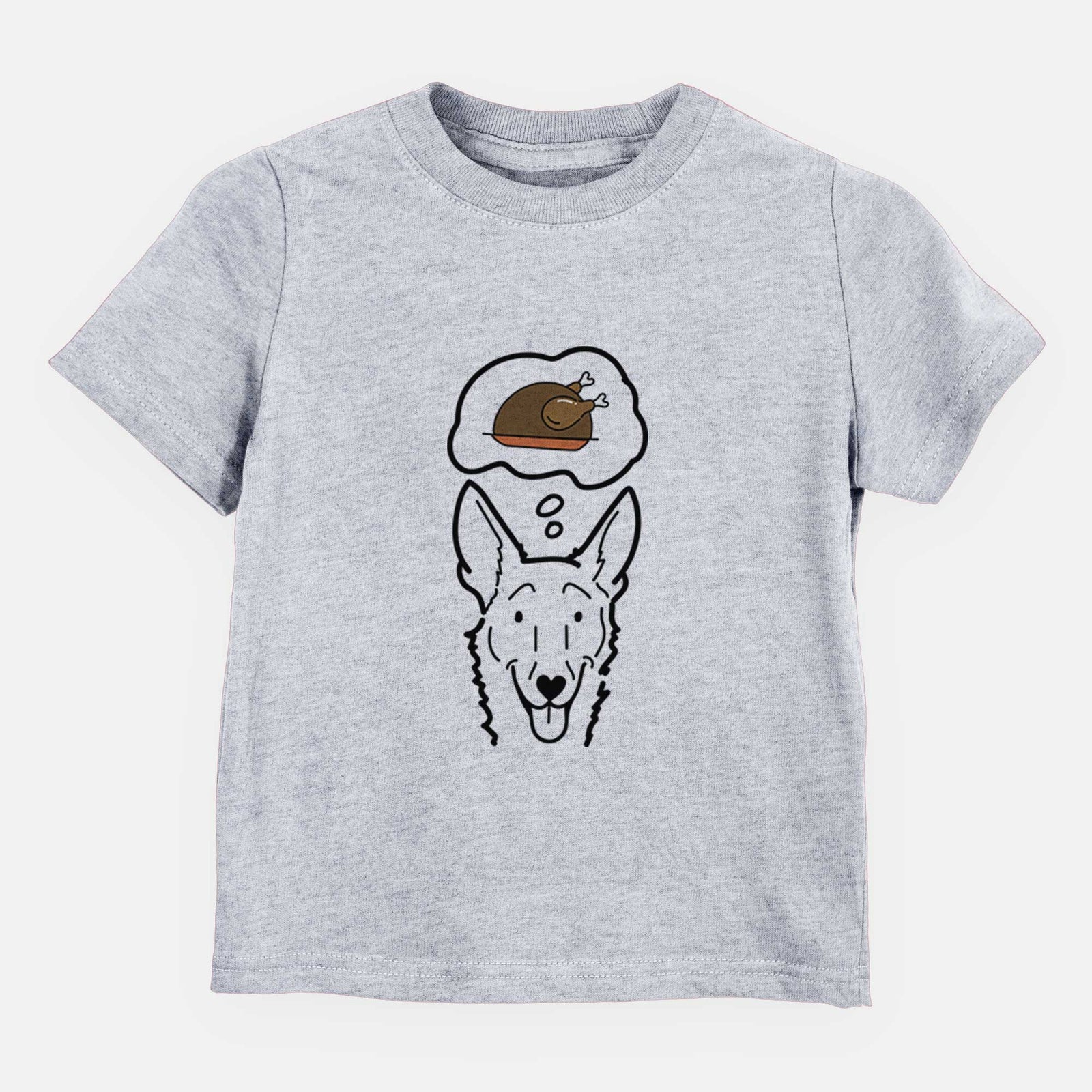 Turkey Thoughts Carolina Dog - Mochi - Kids/Youth/Toddler Shirt