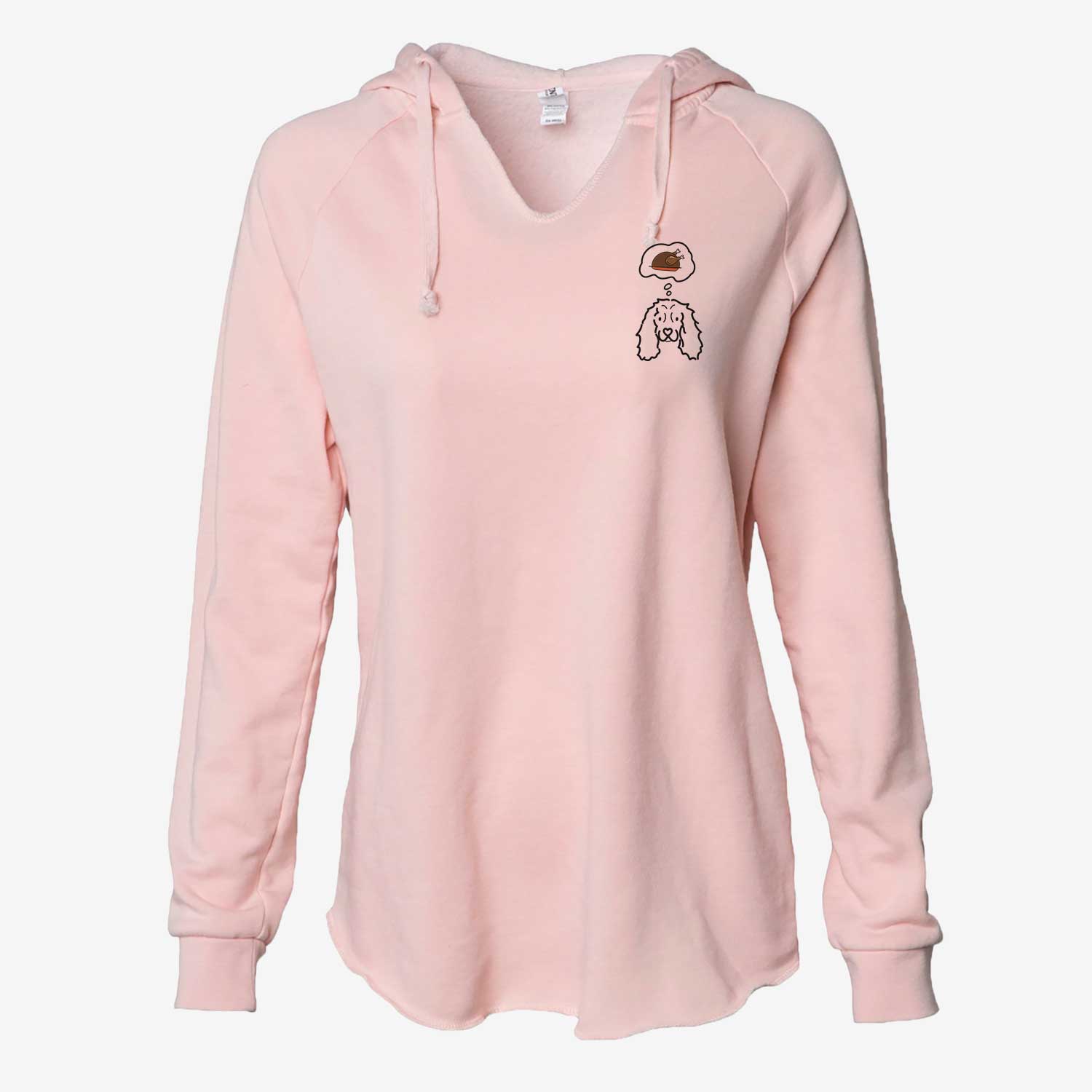 Turkey Thoughts American Cocker Spaniel - Cali Wave Hooded Sweatshirt