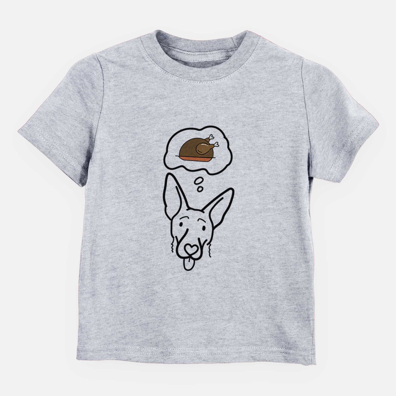 Turkey Thoughts Shepherd Mix - Rosie - Kids/Youth/Toddler Shirt