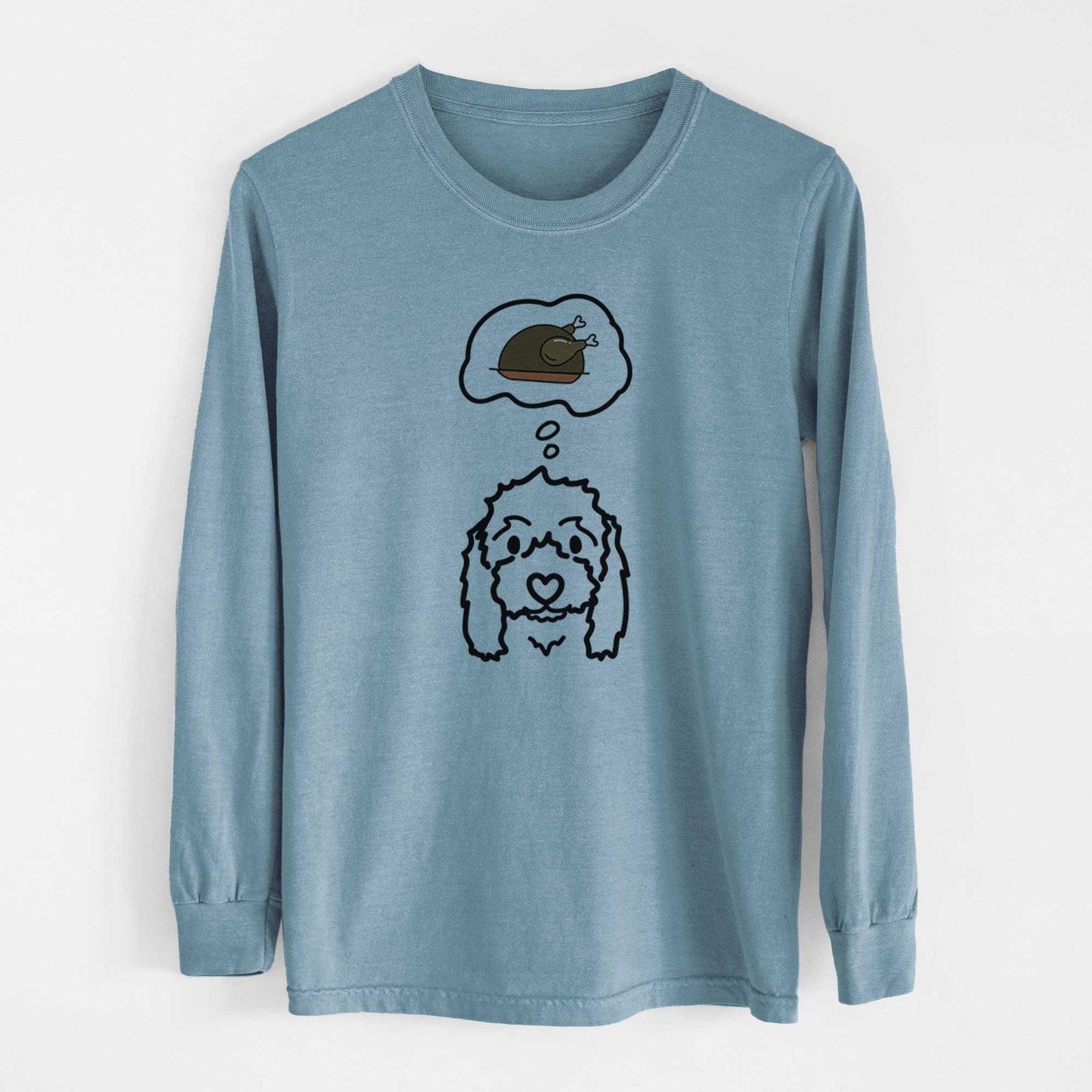 Turkey Thoughts Coton de Tulear - Sophie - Heavyweight 100% Cotton Long Sleeve