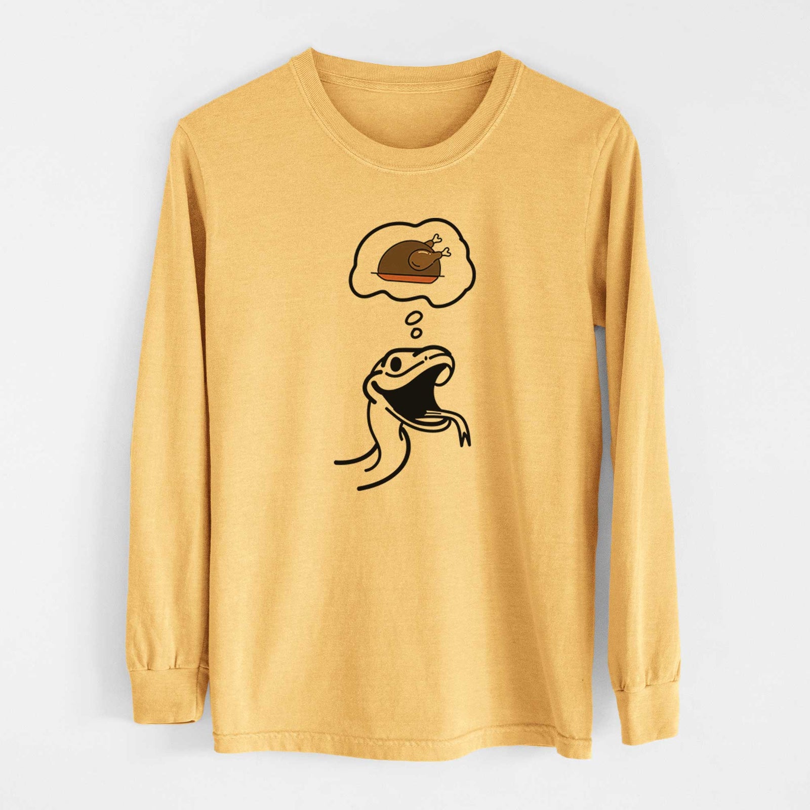 Turkey Thoughs Snake - Spike - Heavyweight 100% Cotton Long Sleeve