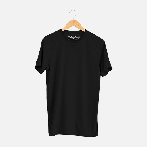 'Blank' design on a Black Unisex crewneck