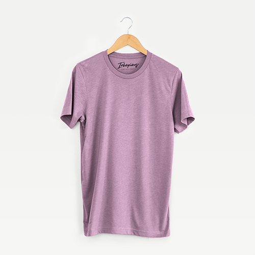'Blank' design on an Orchid Unisex crewneck
