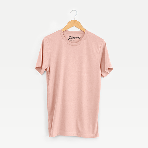 'Blank' design on a Peach Unisex crewneck
