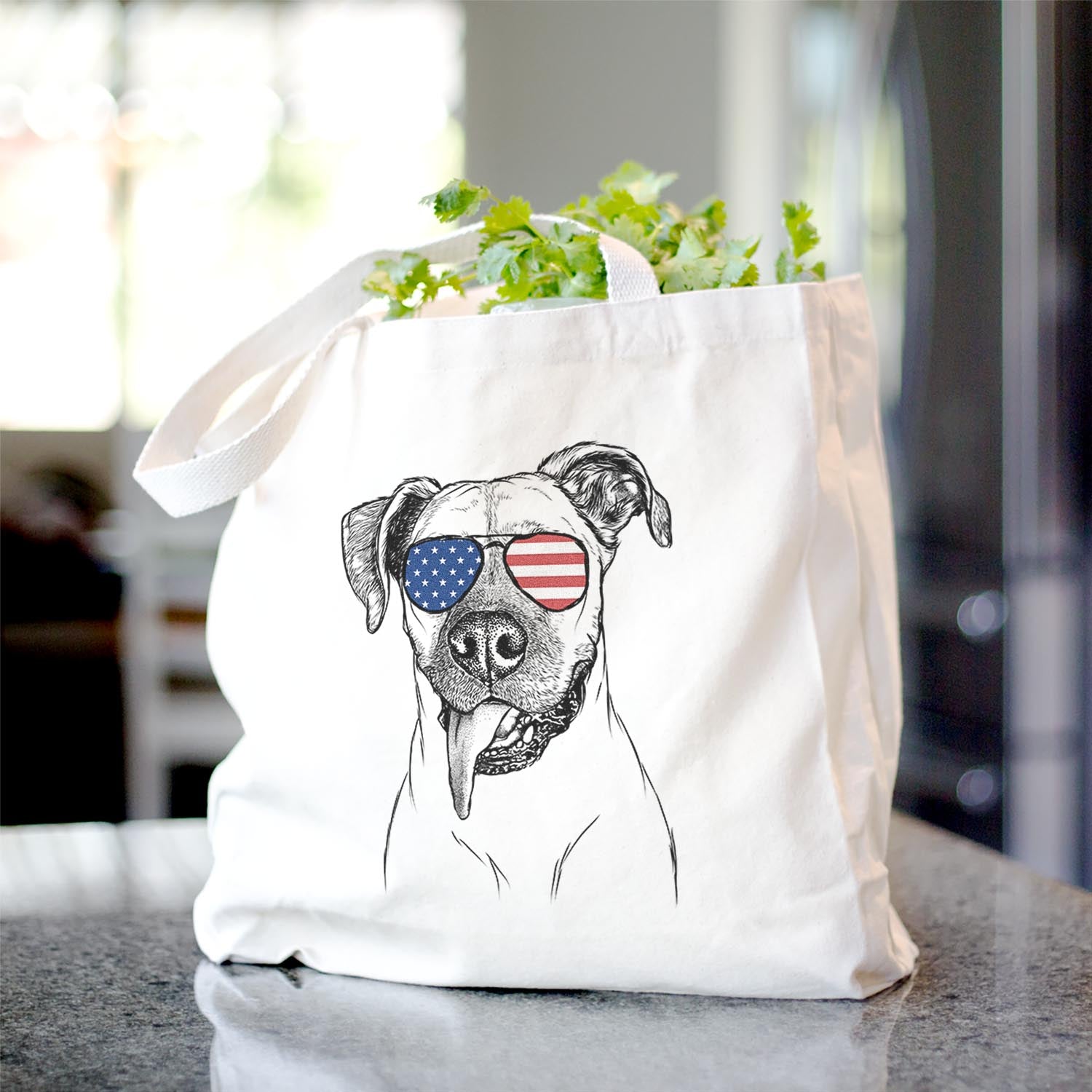Sir Jake the Boxer - Tote Bag