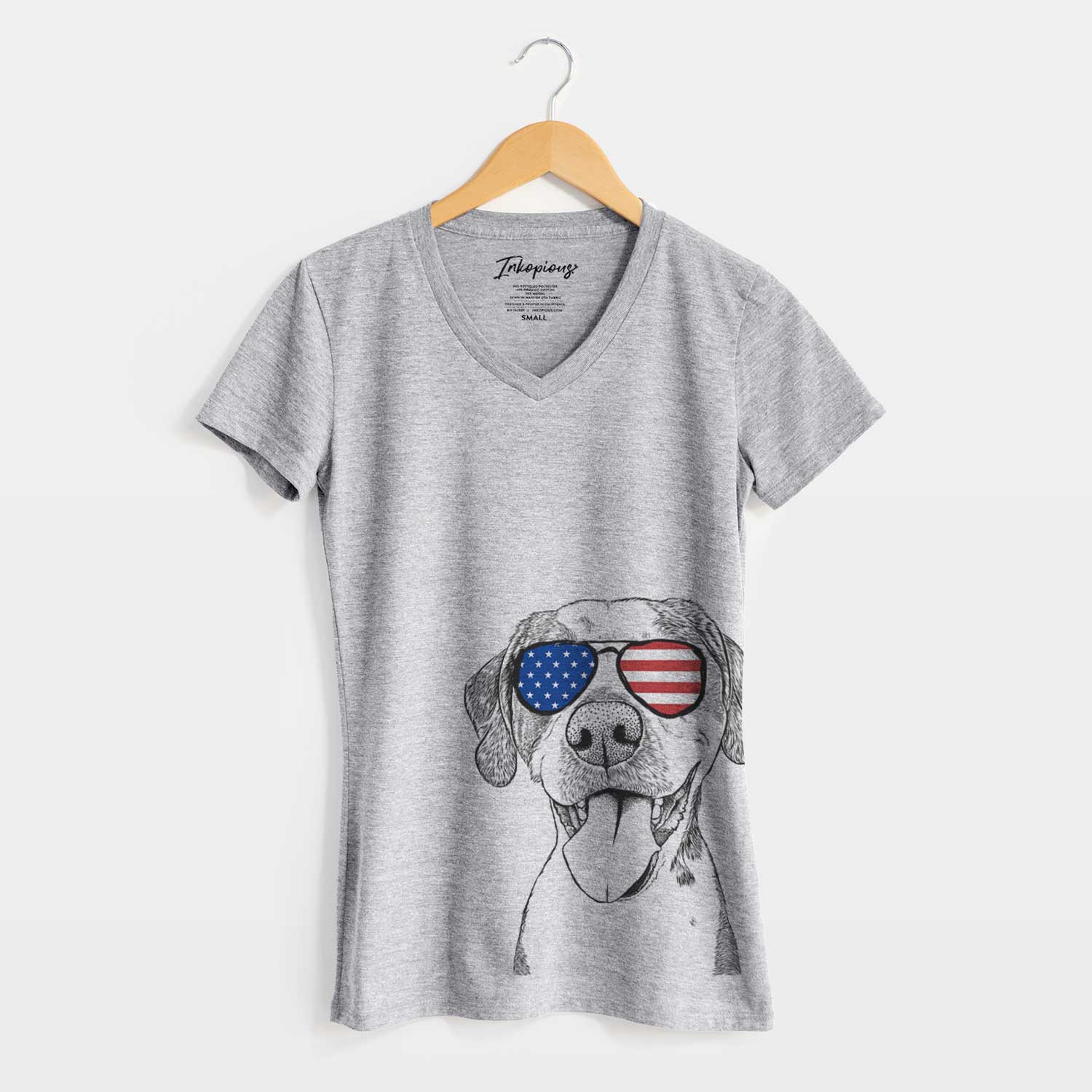 USA Ace Boogie the Mixed Breed - Women's Perfect V-neck Shirt
