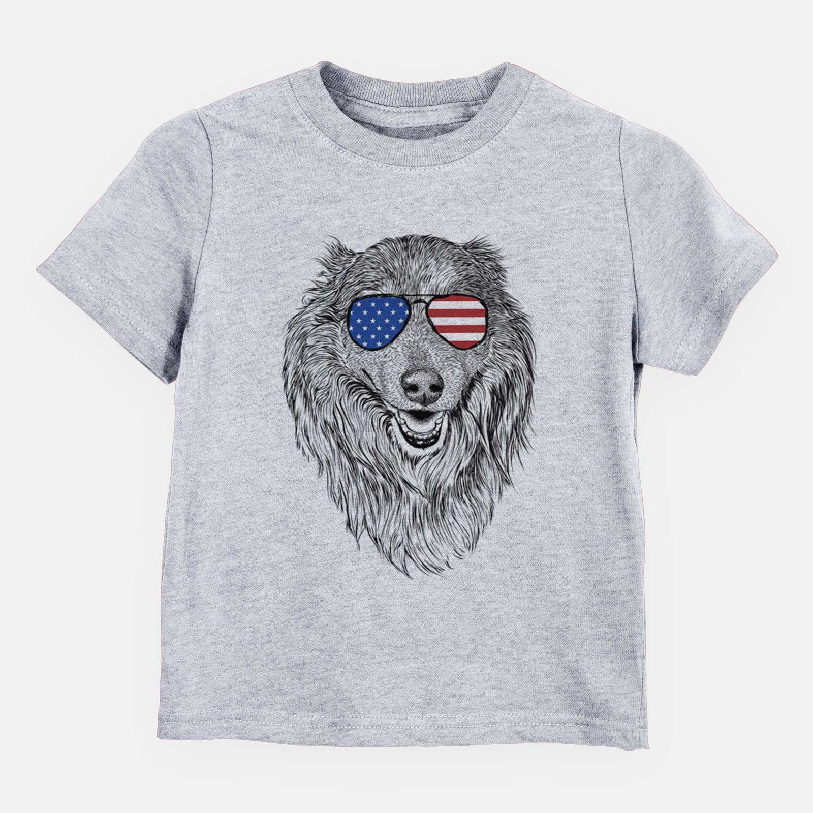 USA Addie the Collie Mix - Kids/Youth/Toddler Shirt
