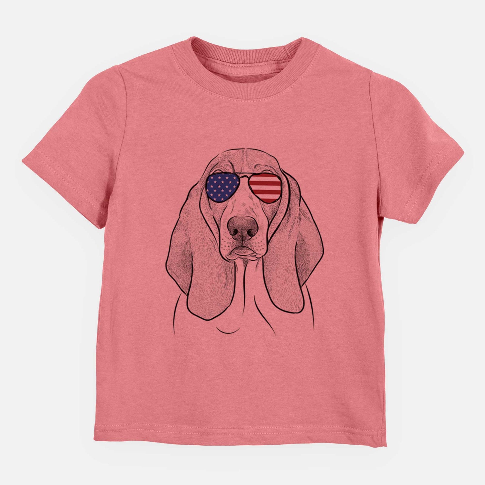 USA Addison the Basset Hound - Kids/Youth/Toddler Shirt