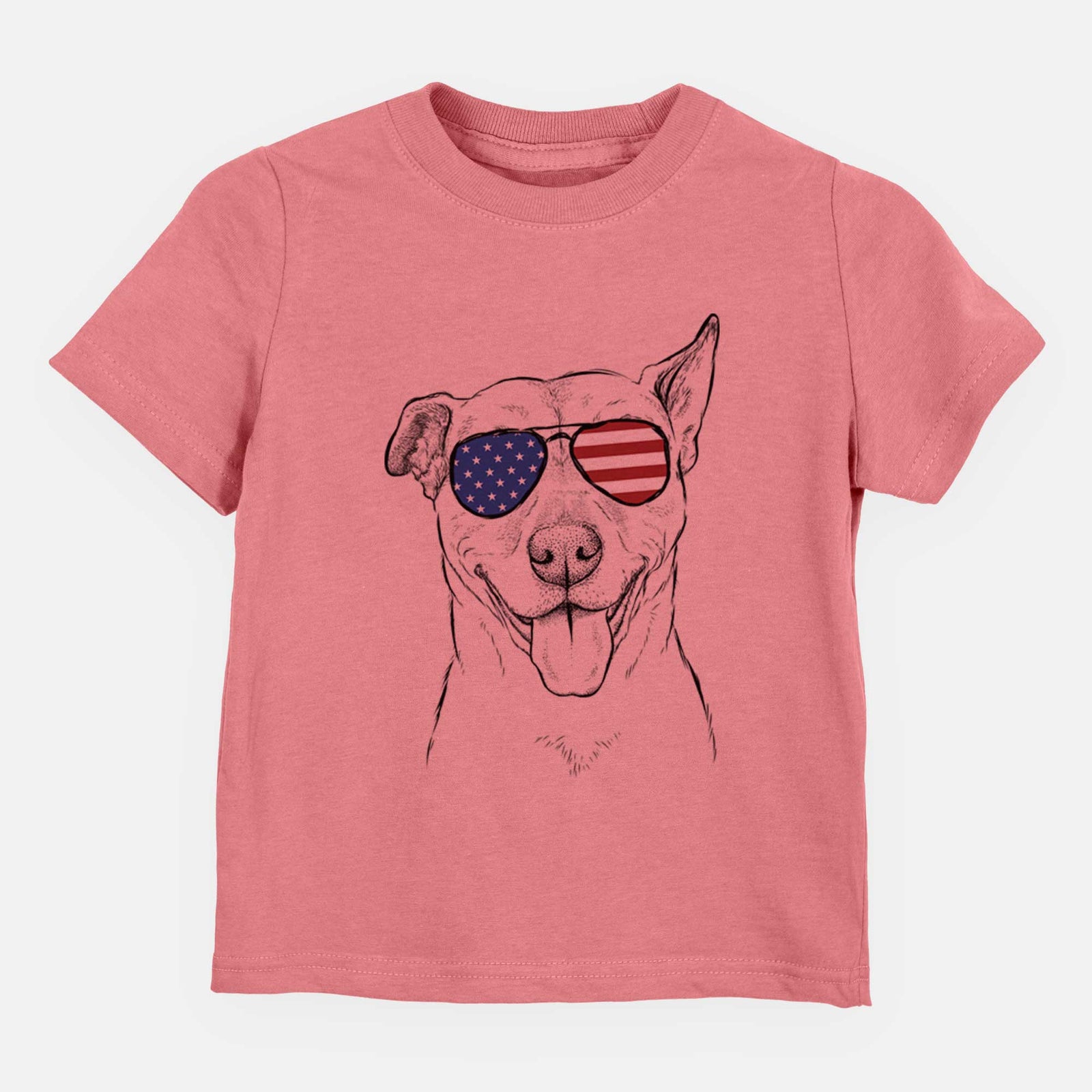 USA Annie Belle the Pitbull Mix - Kids/Youth/Toddler Shirt