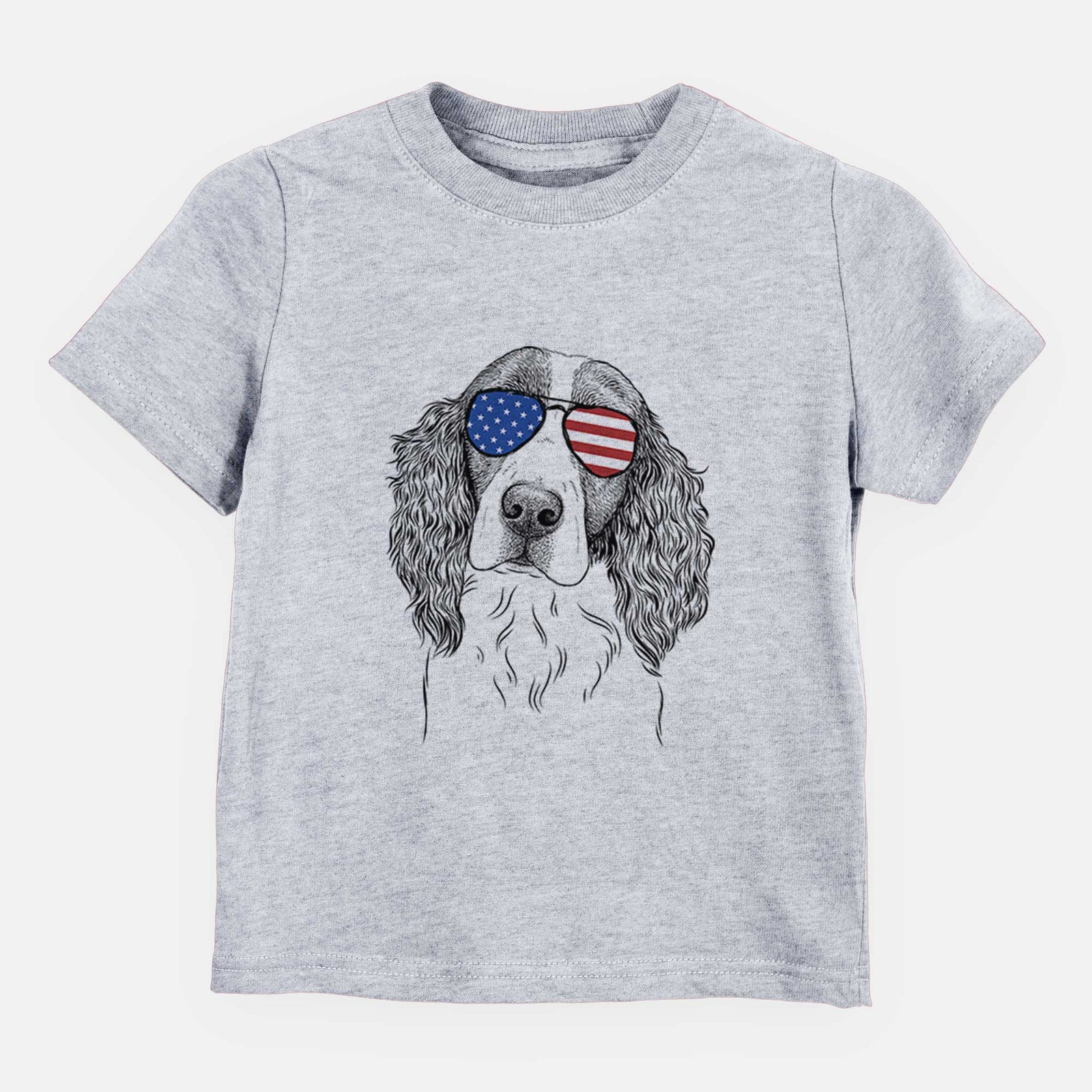 USA Annie the English Springer Spaniel - Kids/Youth/Toddler Shirt