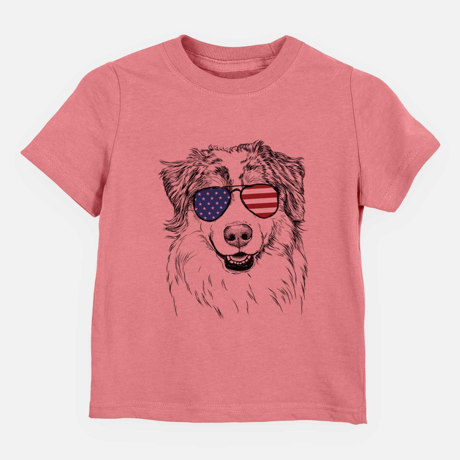 USA Aonghus the Australian Shepherd - Kids/Youth/Toddler Shirt